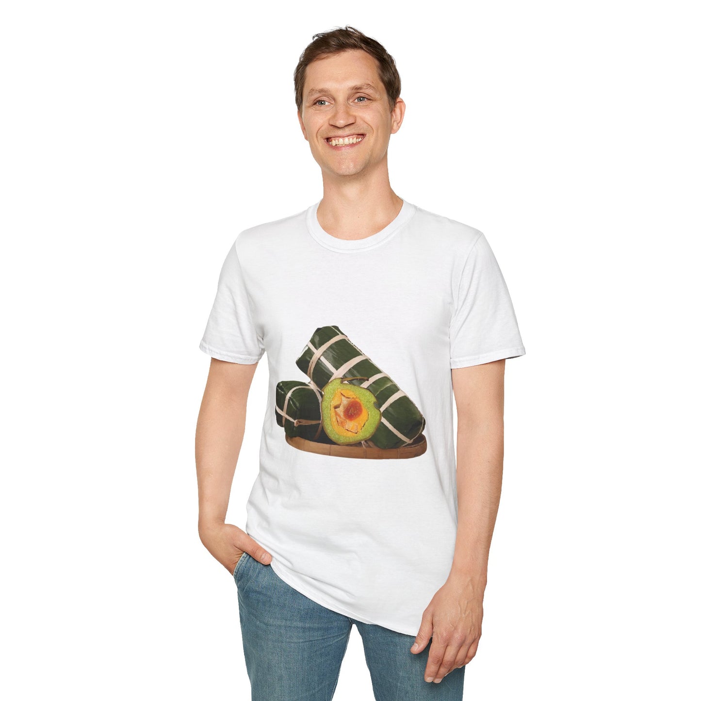 Banh Tet T-Shirt – Cylinder Sticky Rice Cake Tee | Vietnamese Lunar New Year Shirt