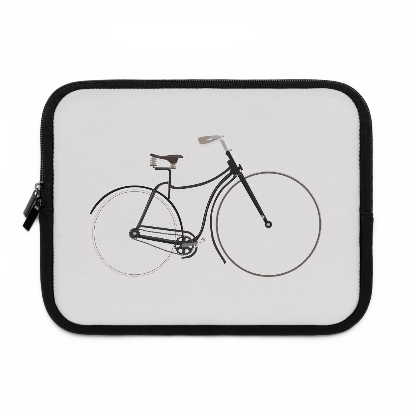 Vintage Electric Bicycle Laptop Sleeve | Retro Freedom-Inspired Protective Case