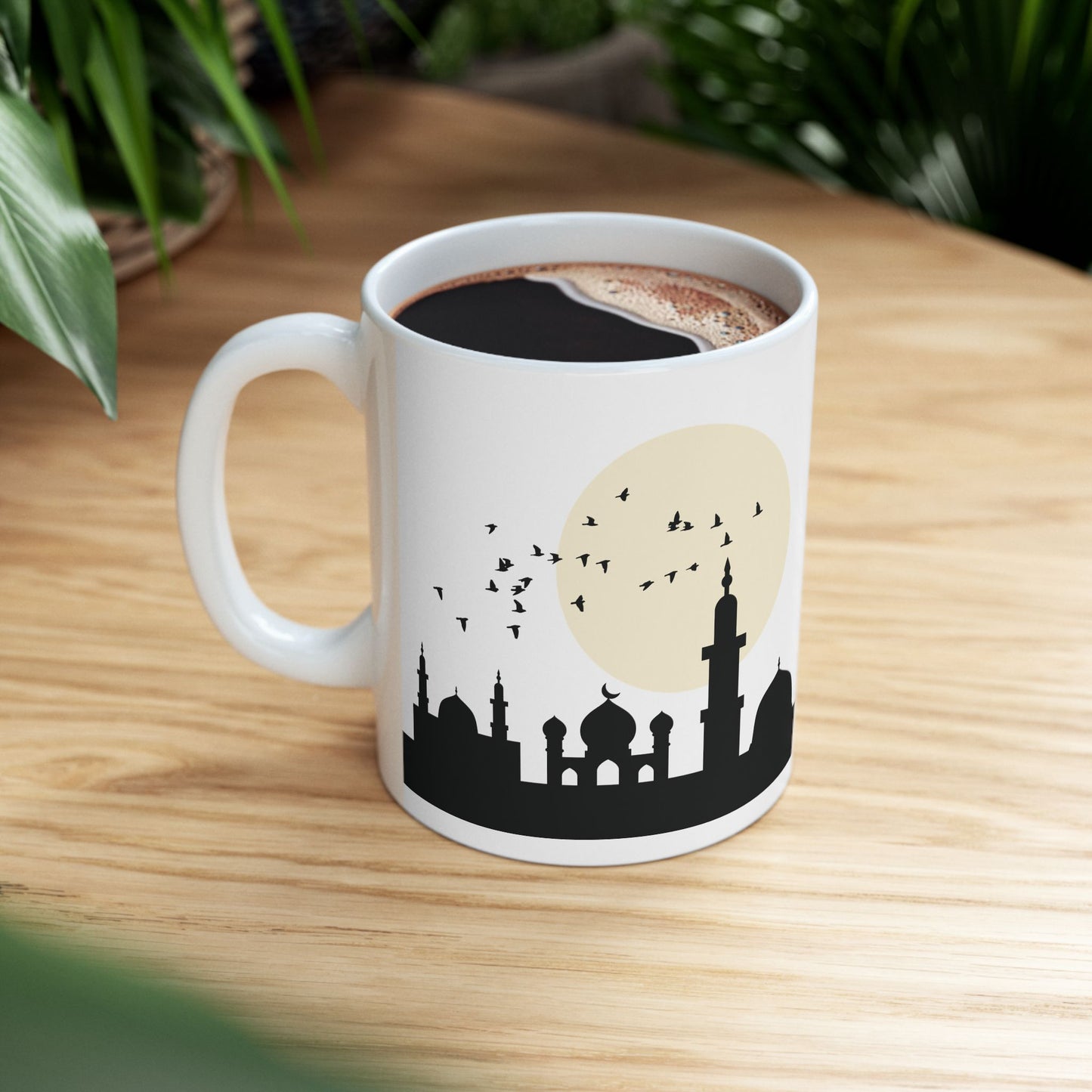 Sunset Mosque Mug | Elegant Serenity