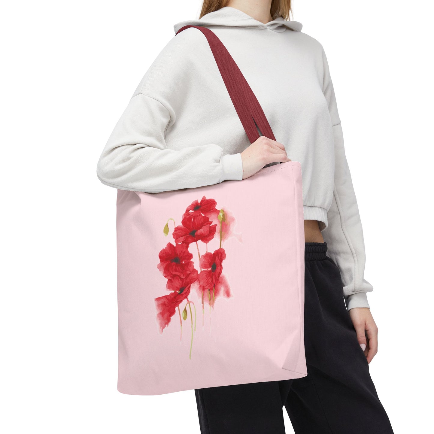 Soft Watercolor Garden | Artistic Floral Watercolor Tote Bag