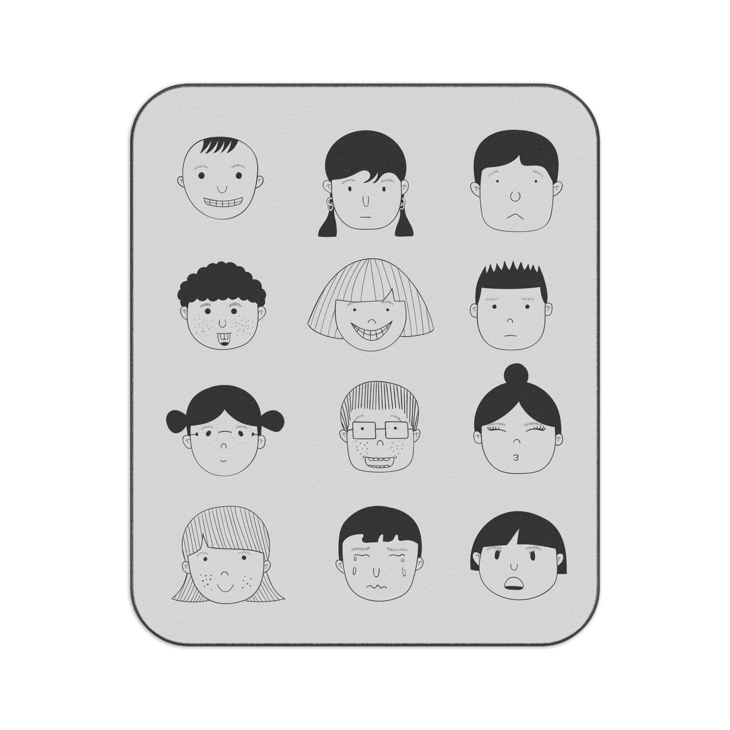 Smile Icon Picnic Blanket | Spread Happiness in Every Outdoor Moment