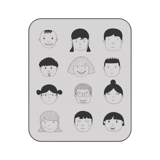 Smile Icon Picnic Blanket | Spread Happiness in Every Outdoor Moment