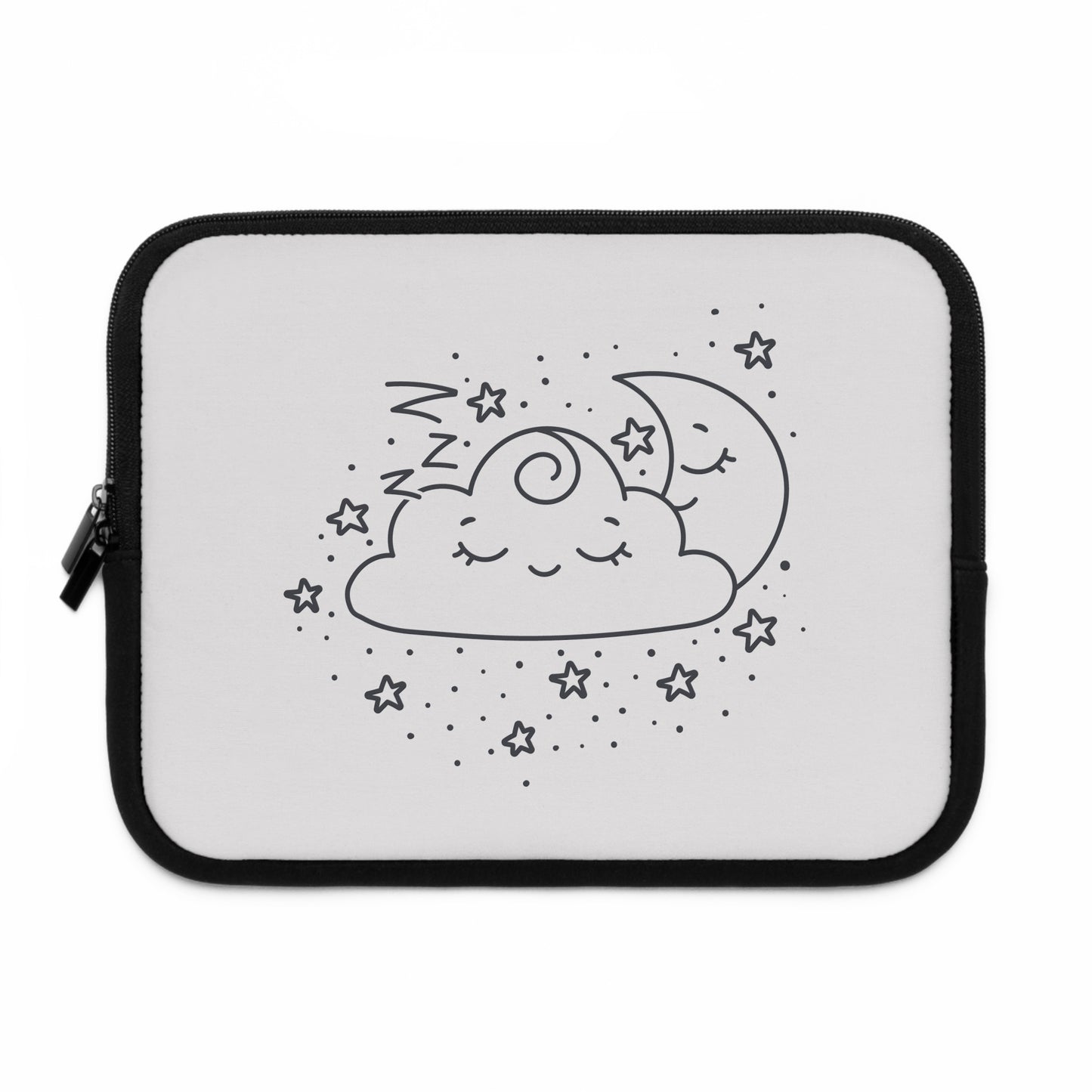 Moon & Star Night Laptop Sleeve | Dreamy Night Sky Design for Stylish Laptop Protection