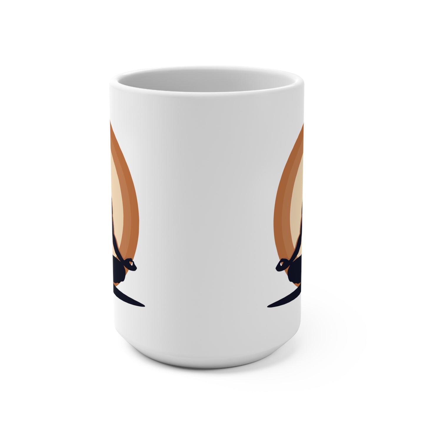“Lotus Calm” Ceramic Mug | Mindful Living, Minimalist Design