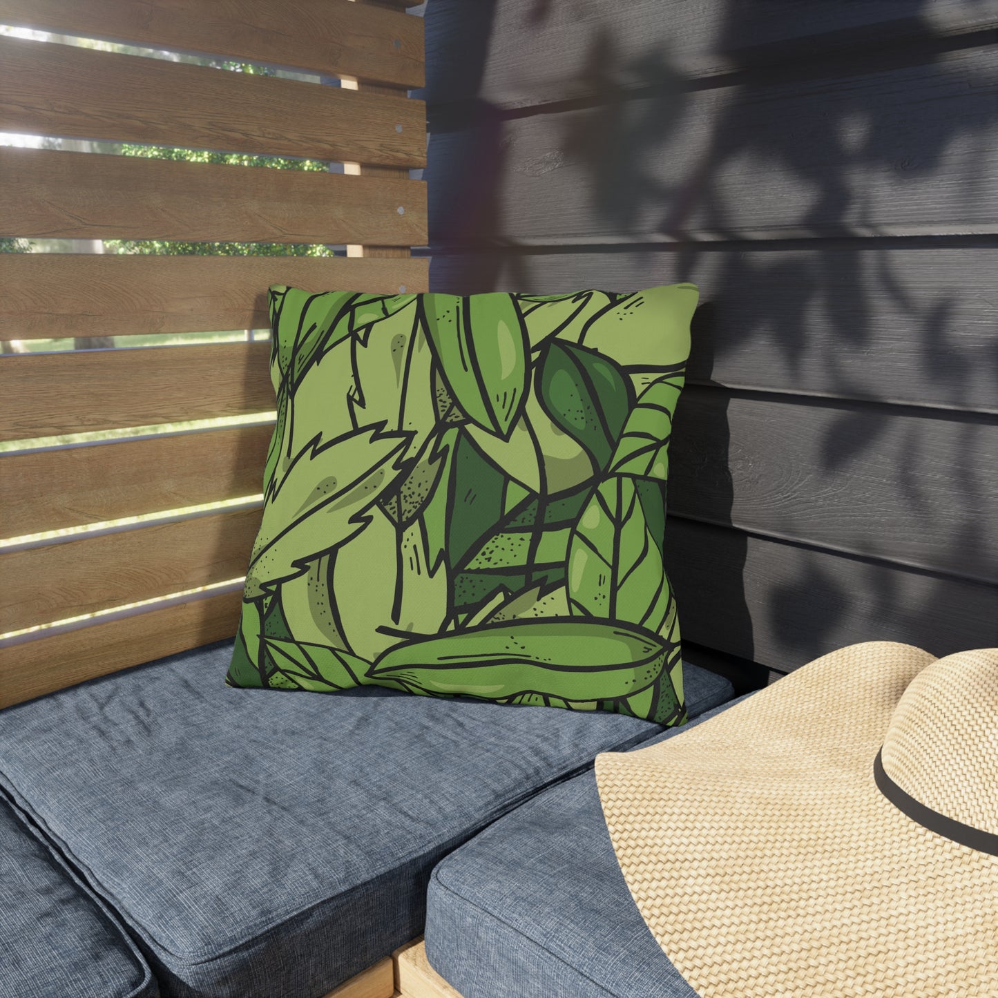 Outdoor Decorative Pillow | Autumn Leaf Glow – Cozy Fall Vibes