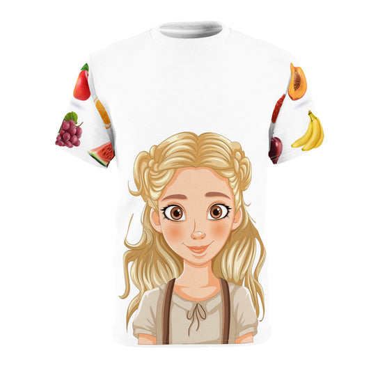 Unisex All-Over Print Tee – "Color Blocks in Motion"