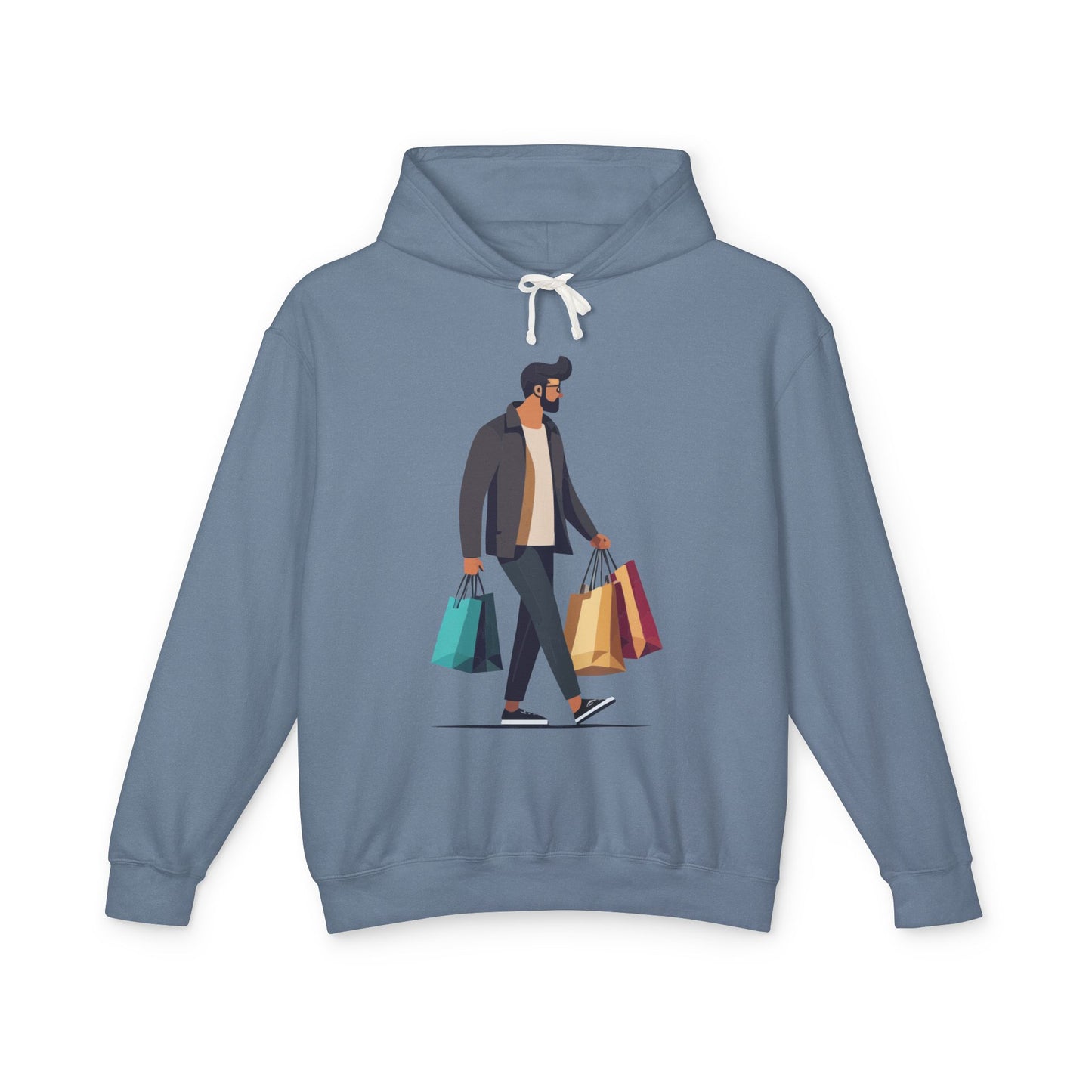 “Shopping Mood” Hoodie | Minimal, Fun & Urban