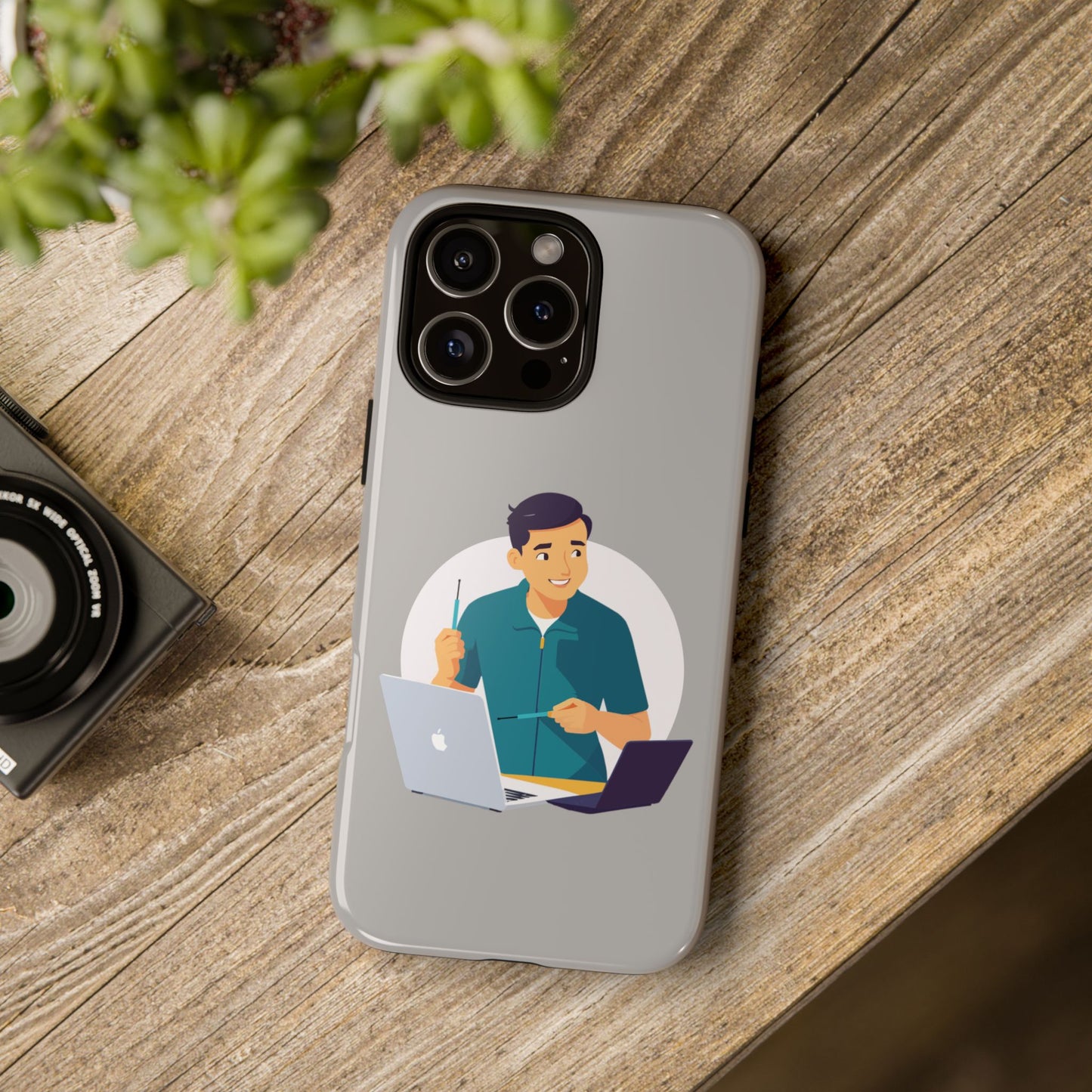 Work-Ready Phone Case | Smart Protection with Personality | For Hustlers Who Look Sharp
