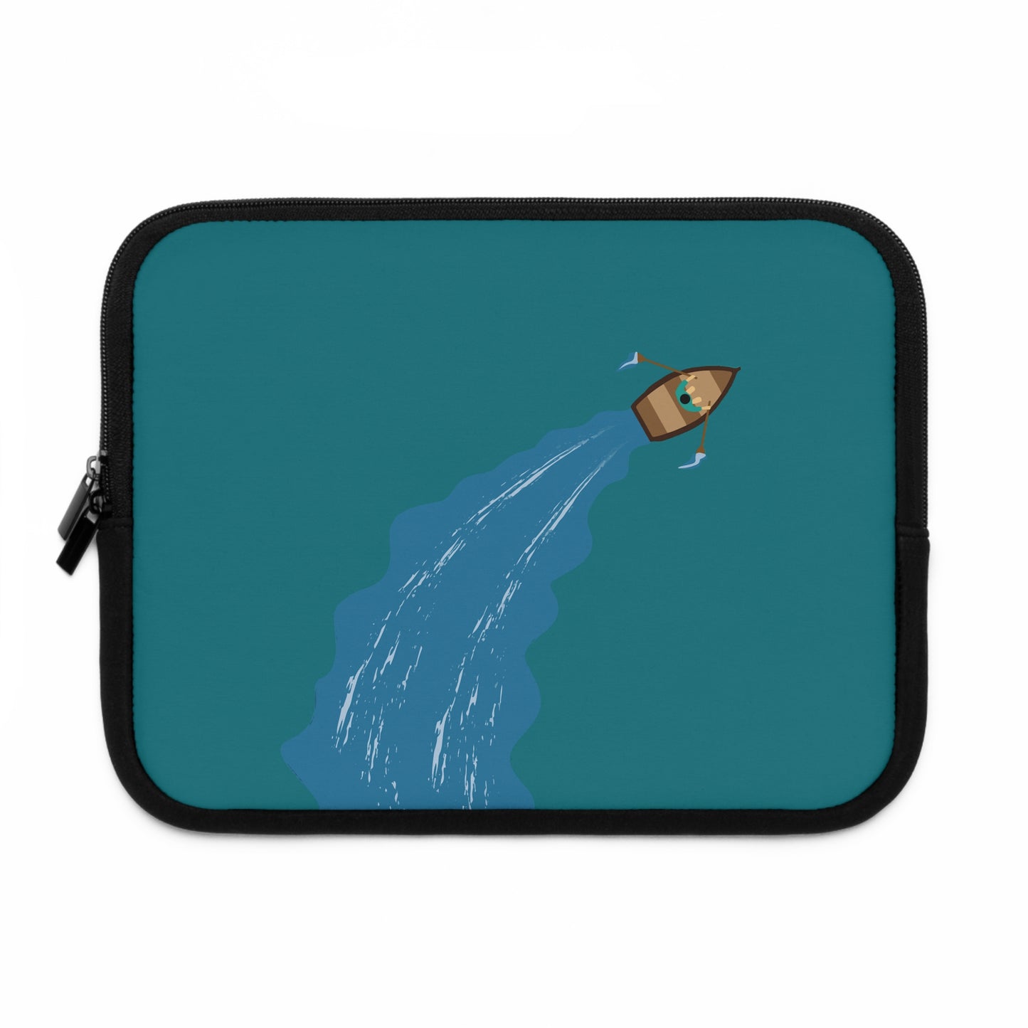 Lake Paddle Escape | Travel-Inspired Kayaking Laptop Sleeve