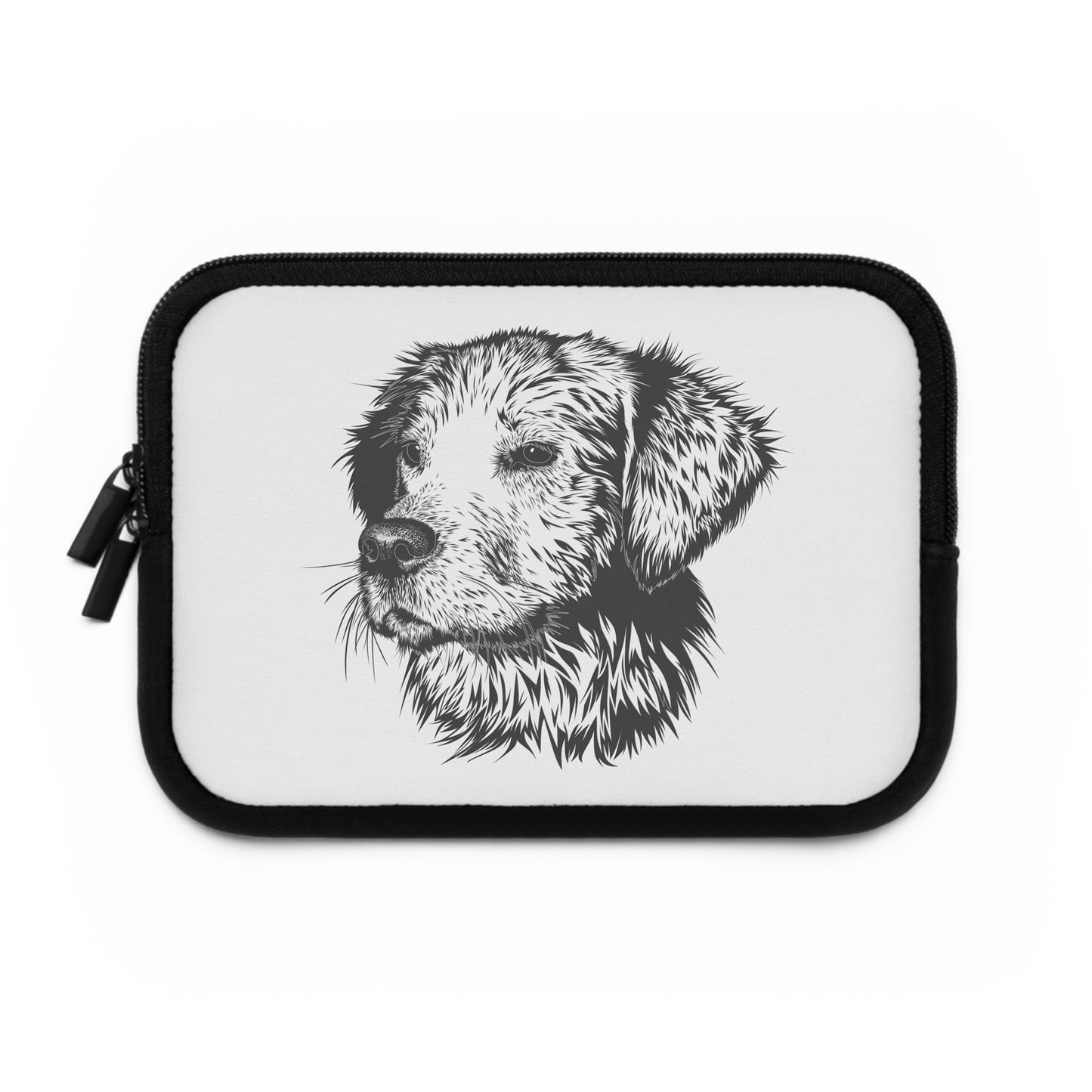 Cute Hand-Drawn Dog | Fun Laptop Sleeve for Pet Lovers & Playful Style