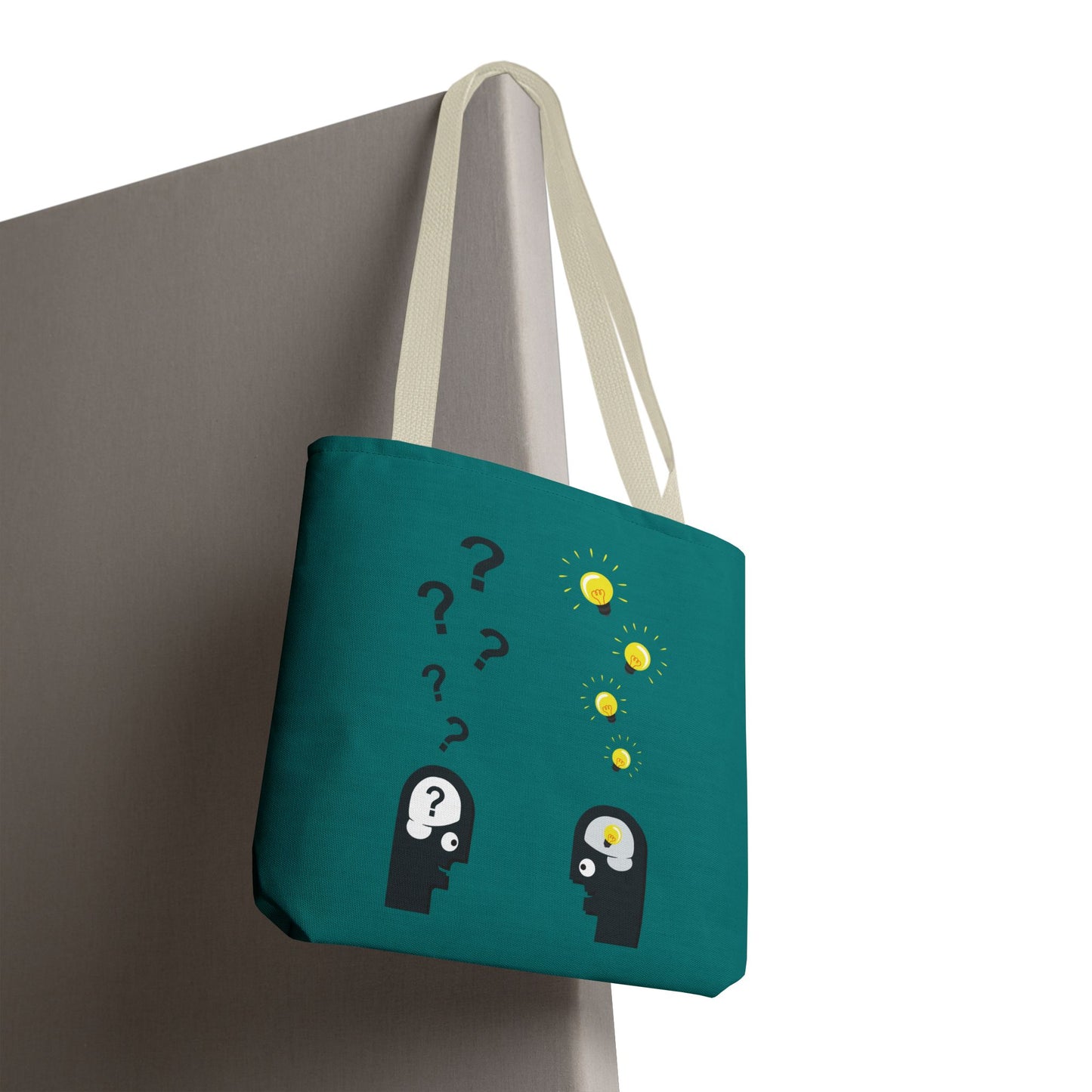 Mind of Success | Inspirational Thinking Man Tote Bag