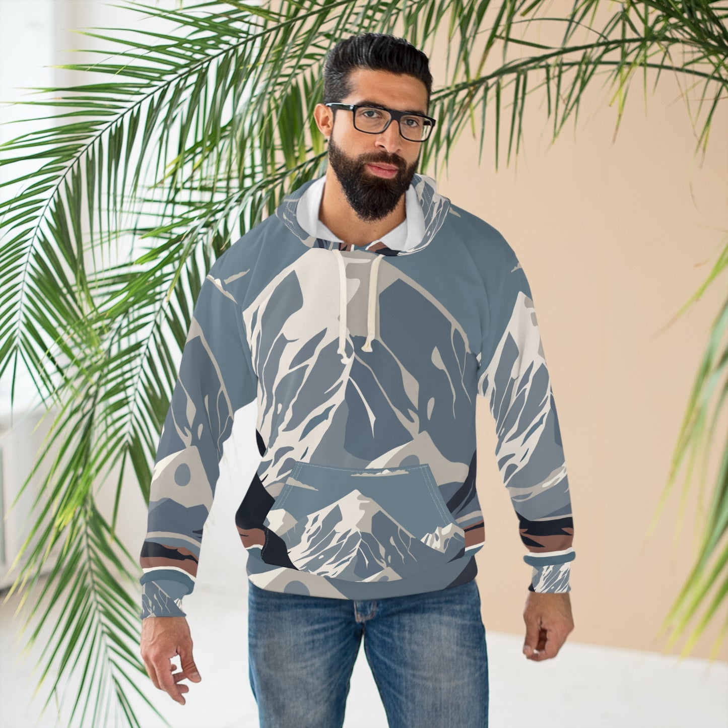 “At the Foot of the Mountain” Hoodie | A Calm Breath from Nature