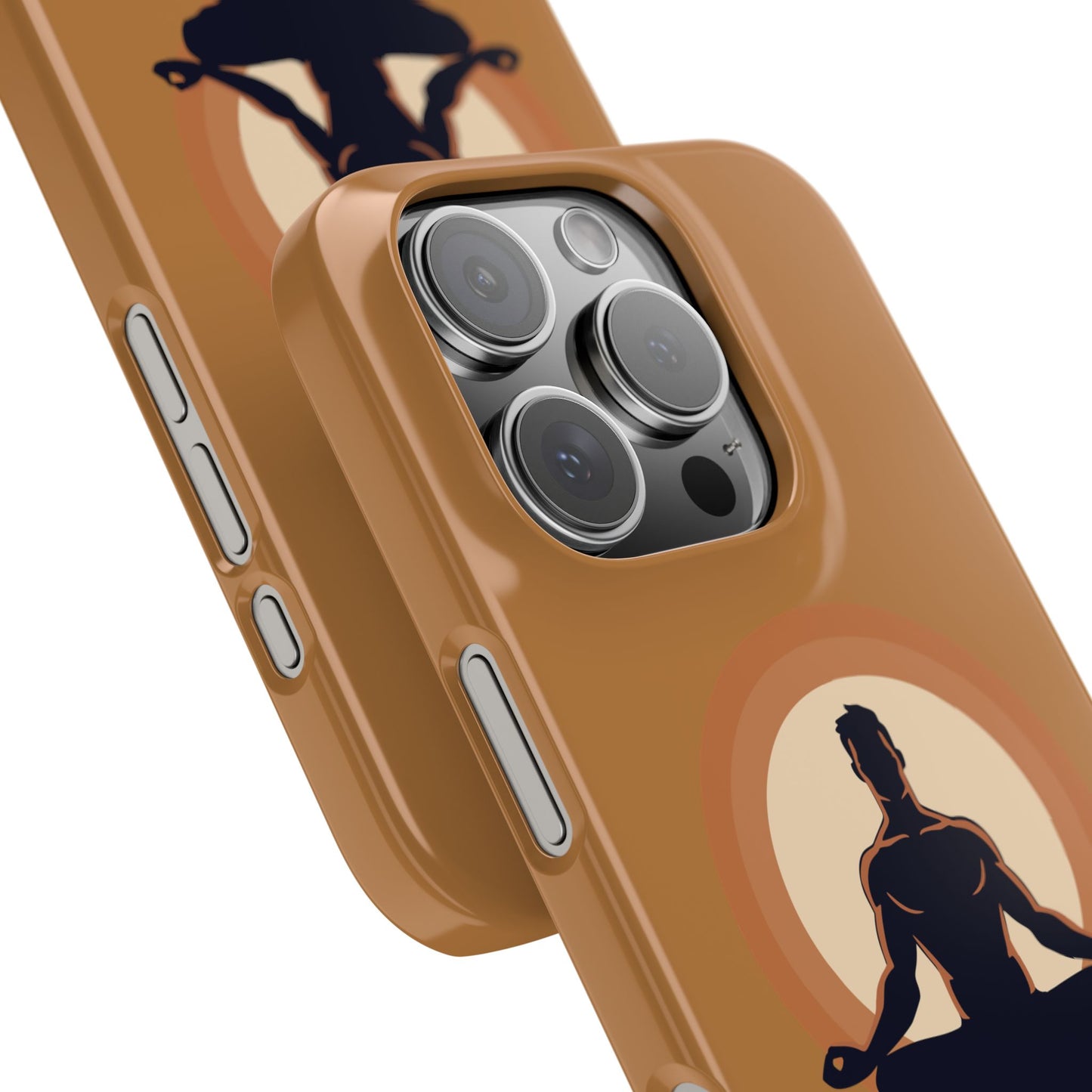 “Stillness” Phone Case | Meditative Lotus Pose Design
