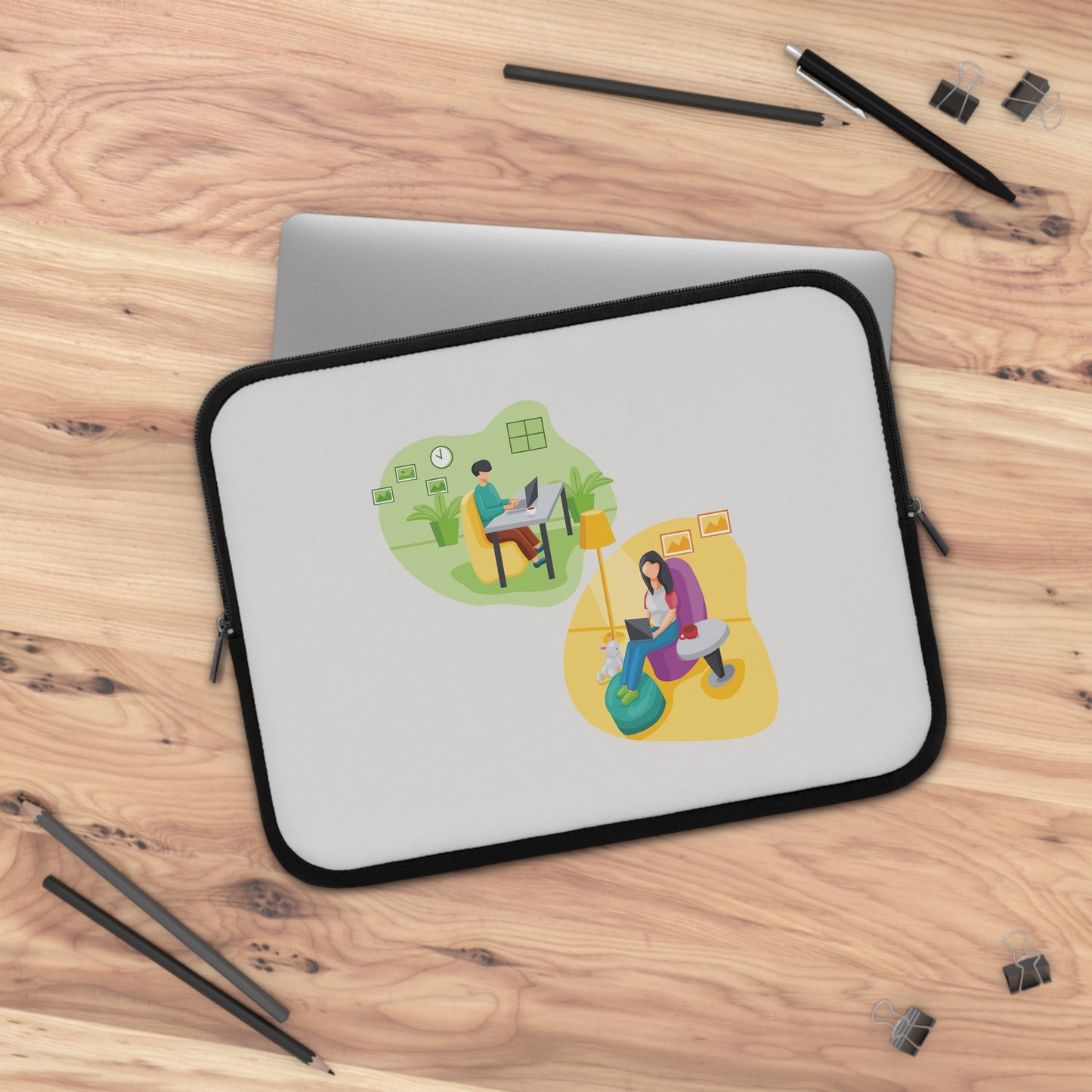 Work From Home Mood | Laptop Sleeve | Protect Your Laptop, Keep the Inspiration Alive