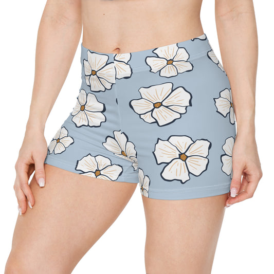 Bloom Grace | Luxury Floral Women's Shorts