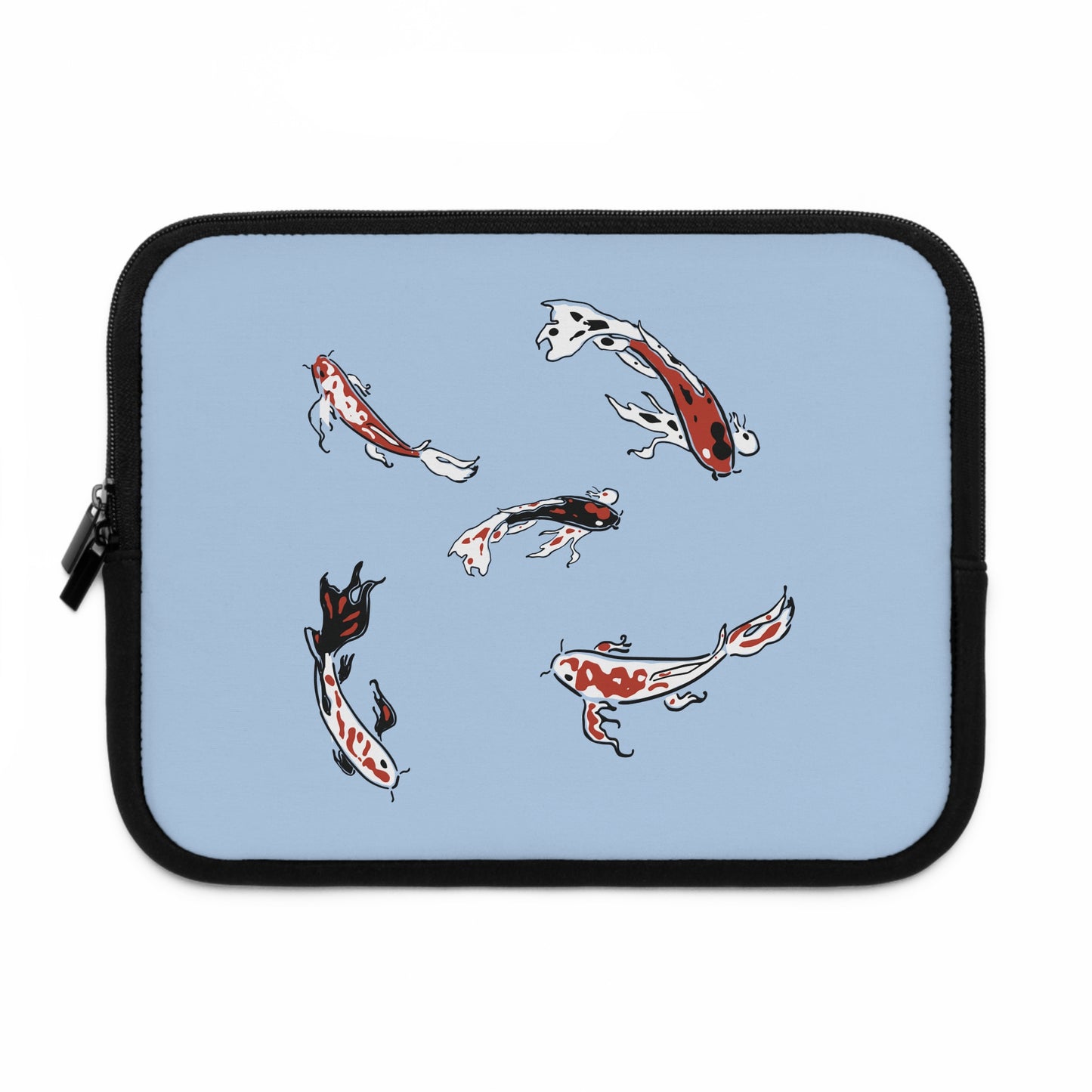 Koi Flow | Artistic Koi Fish Laptop Sleeve