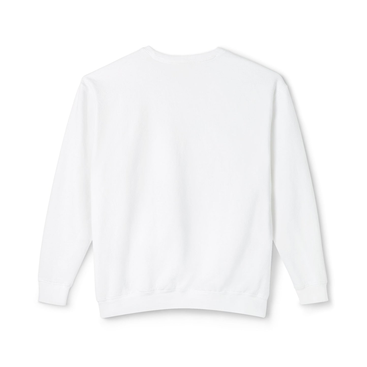 Unisex Lightweight Sweatshirt | Girl on the Moon & Sparkling Stars
