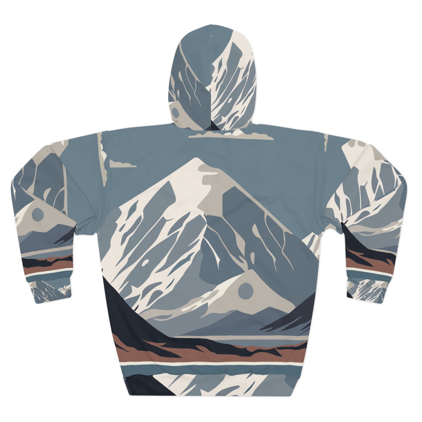 “At the Foot of the Mountain” Hoodie | A Calm Breath from Nature