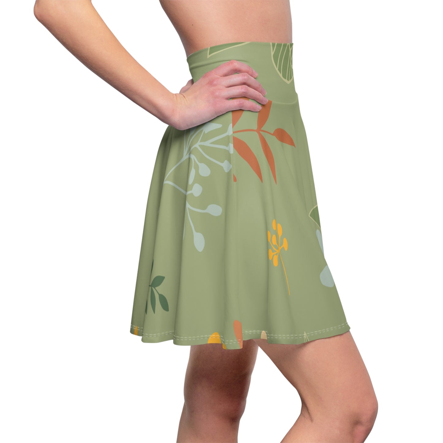 Classic Floral Elegance | Fun & Feminine Women's Skater Skirt