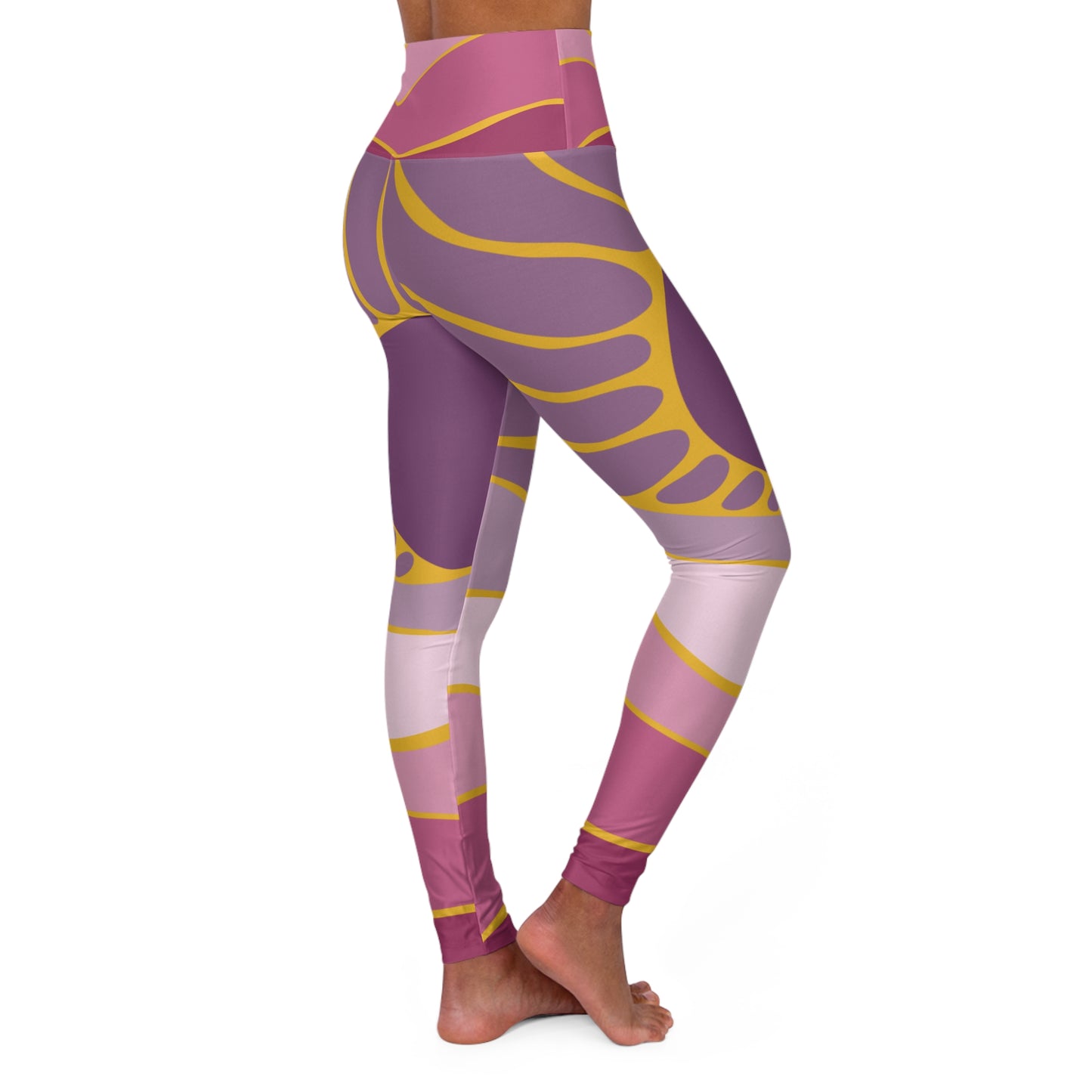 “Innocent Mountains” High-Waisted Leggings | Graceful & Grounded
