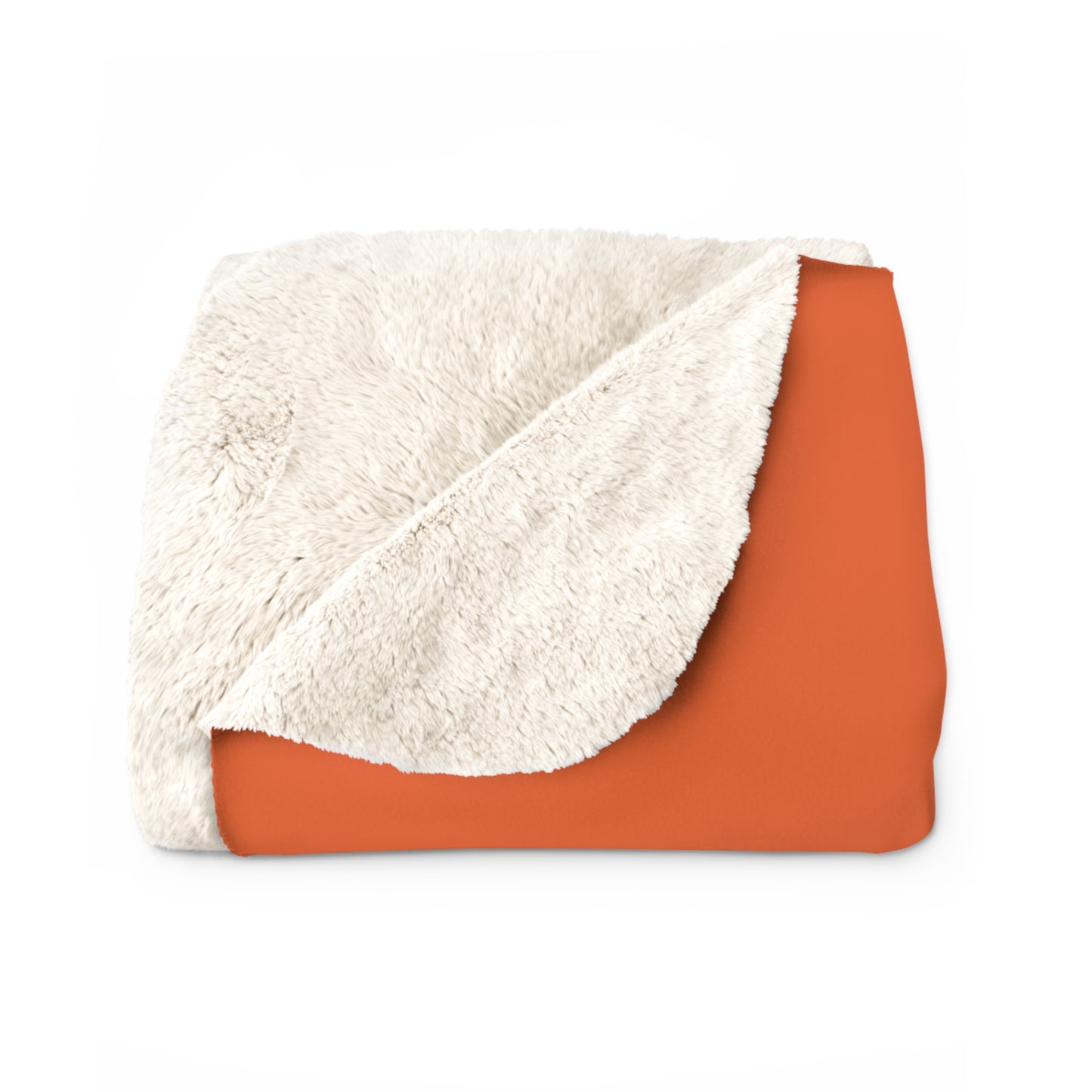 “Citrus Bliss” Sherpa Fleece Blanket | A Slice of Cozy Sunshine