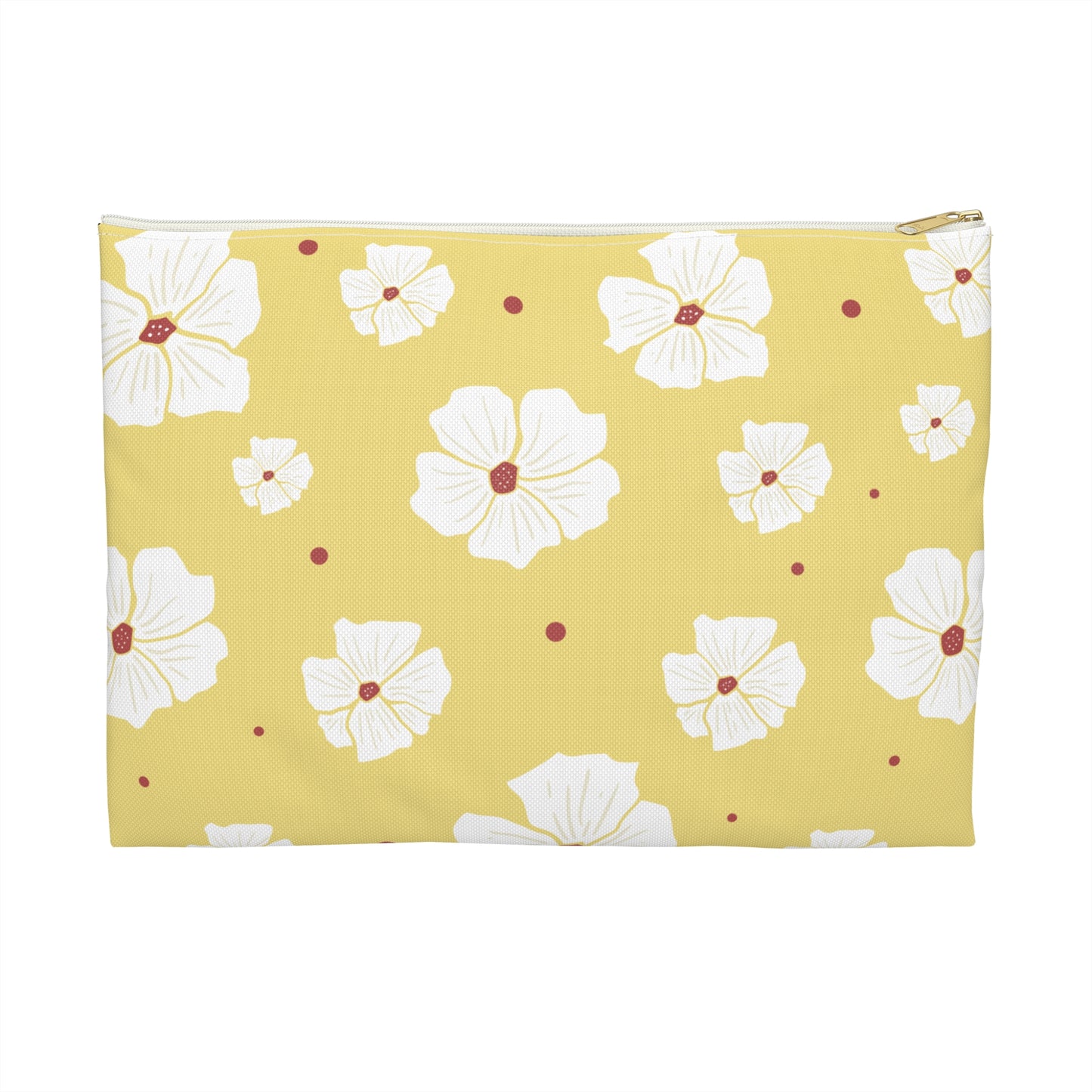 Minimalist Floral Accessory Pouch | Elegant Simplicity