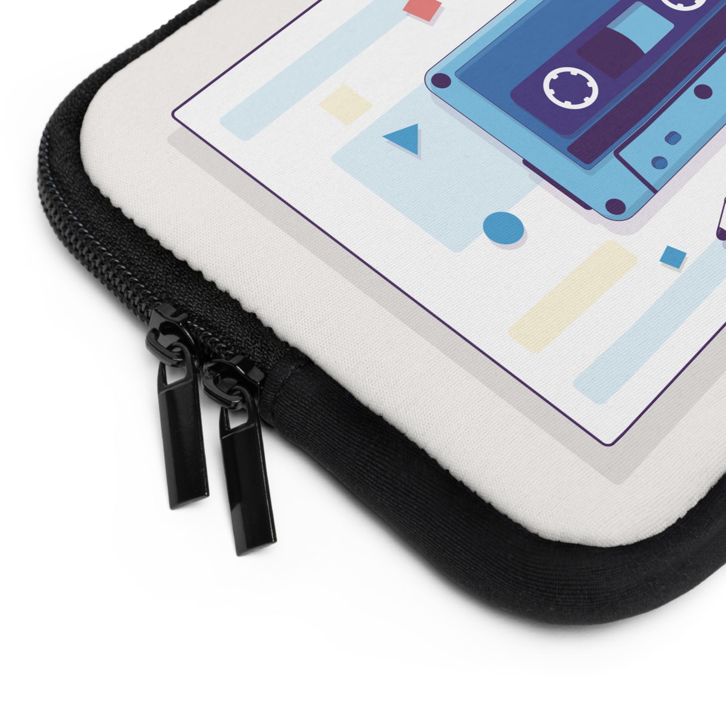 Retro Mindset | Classic Cassette Tape & Pencil Creative Laptop Sleeve