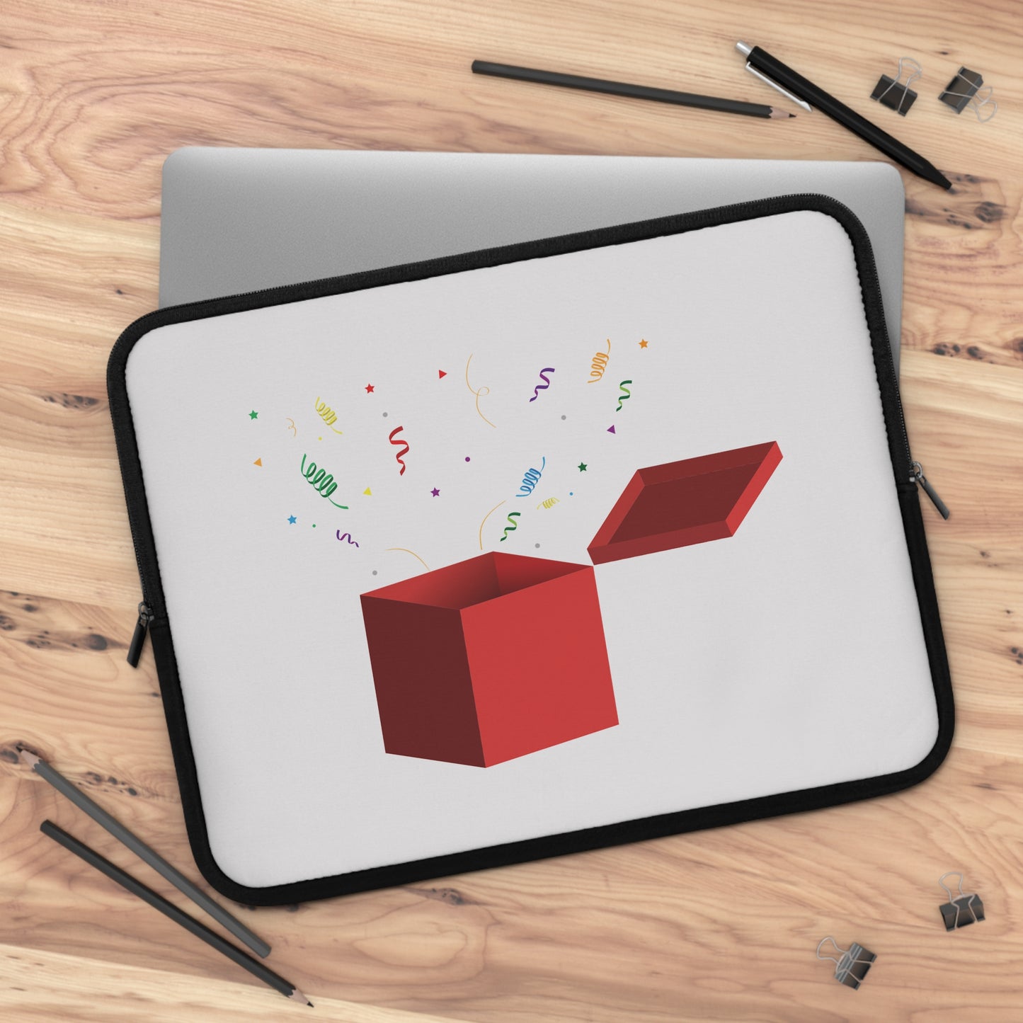 Gift Box Vibes | Sweet Gift Box Laptop Sleeve for Everyday Joy