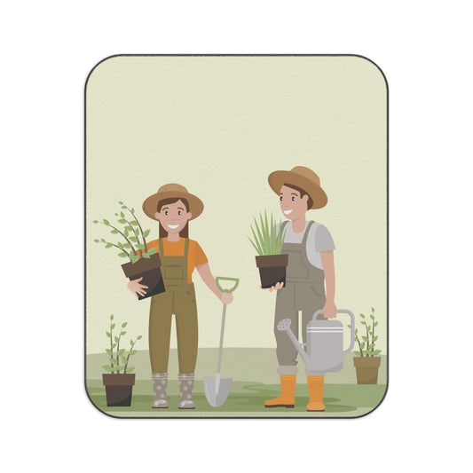 Couple Gardening Picnic Blanket | Sweet Outdoor Moments