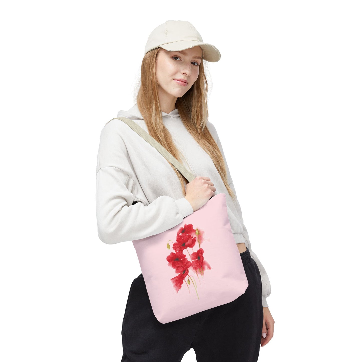 Soft Watercolor Garden | Artistic Floral Watercolor Tote Bag