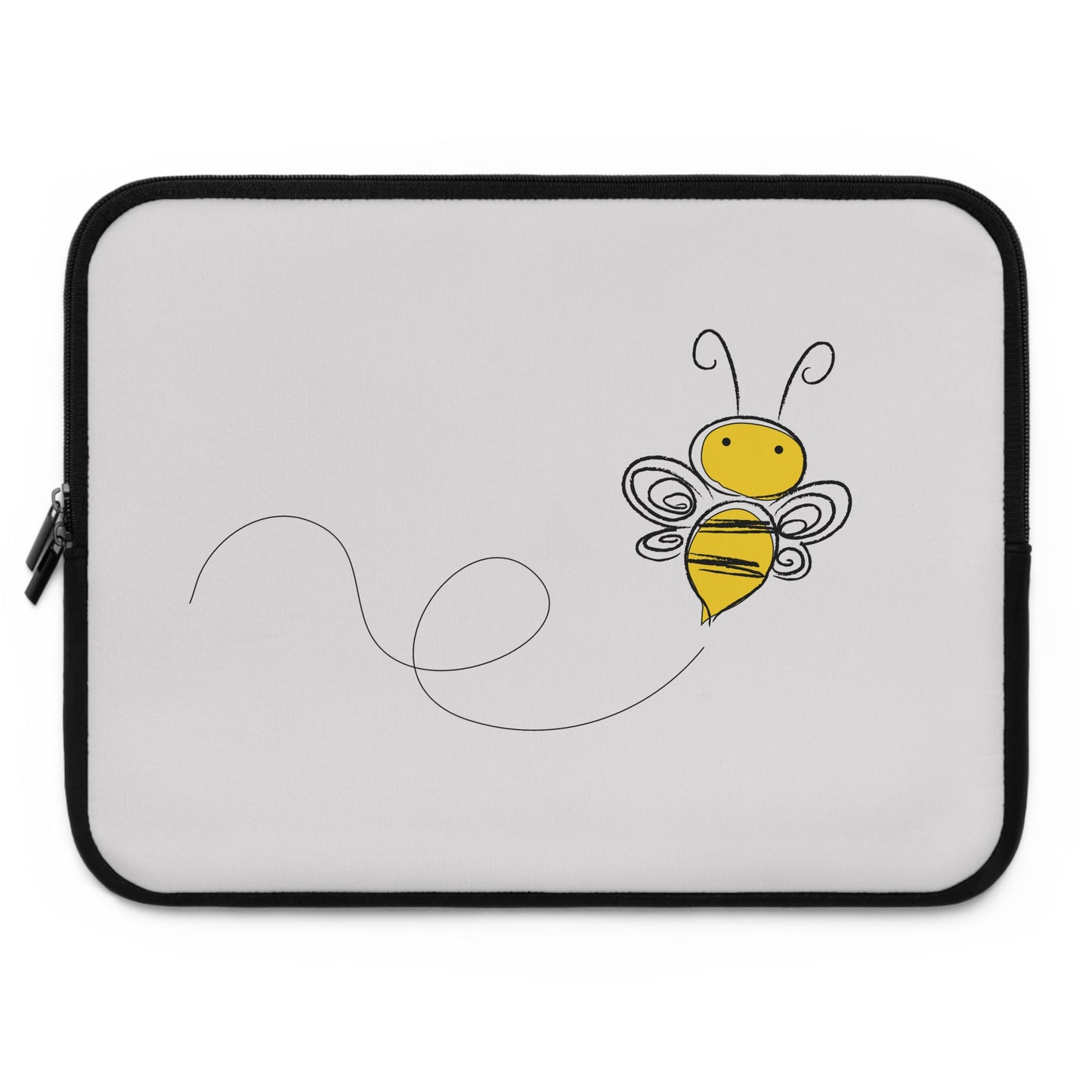 Buzz Buddy | Cute Cartoon Bee Laptop Sleeve
