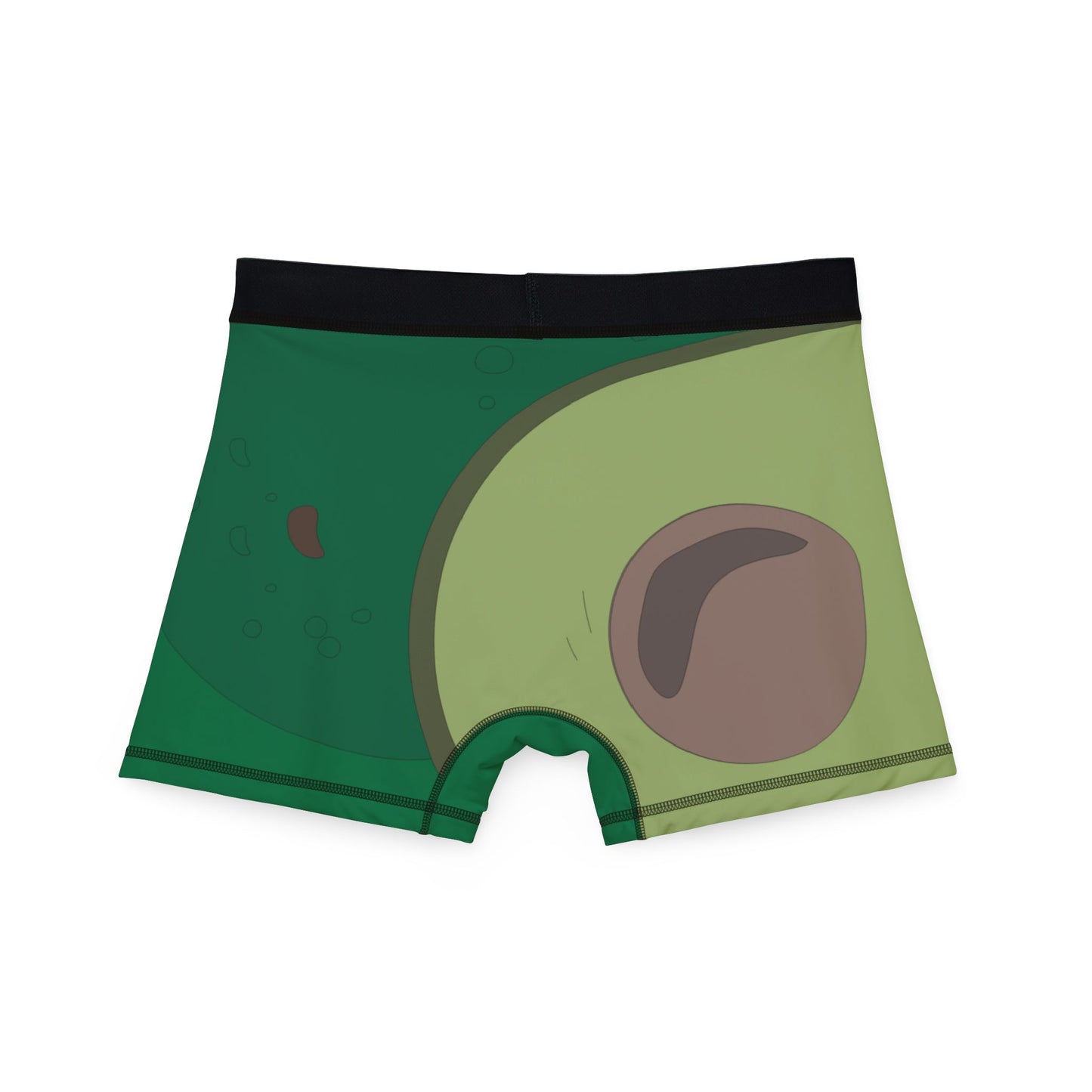 Avocado Slice Vibes | Fun & Playful Men’s Boxer Shorts with Avocado Slice Print