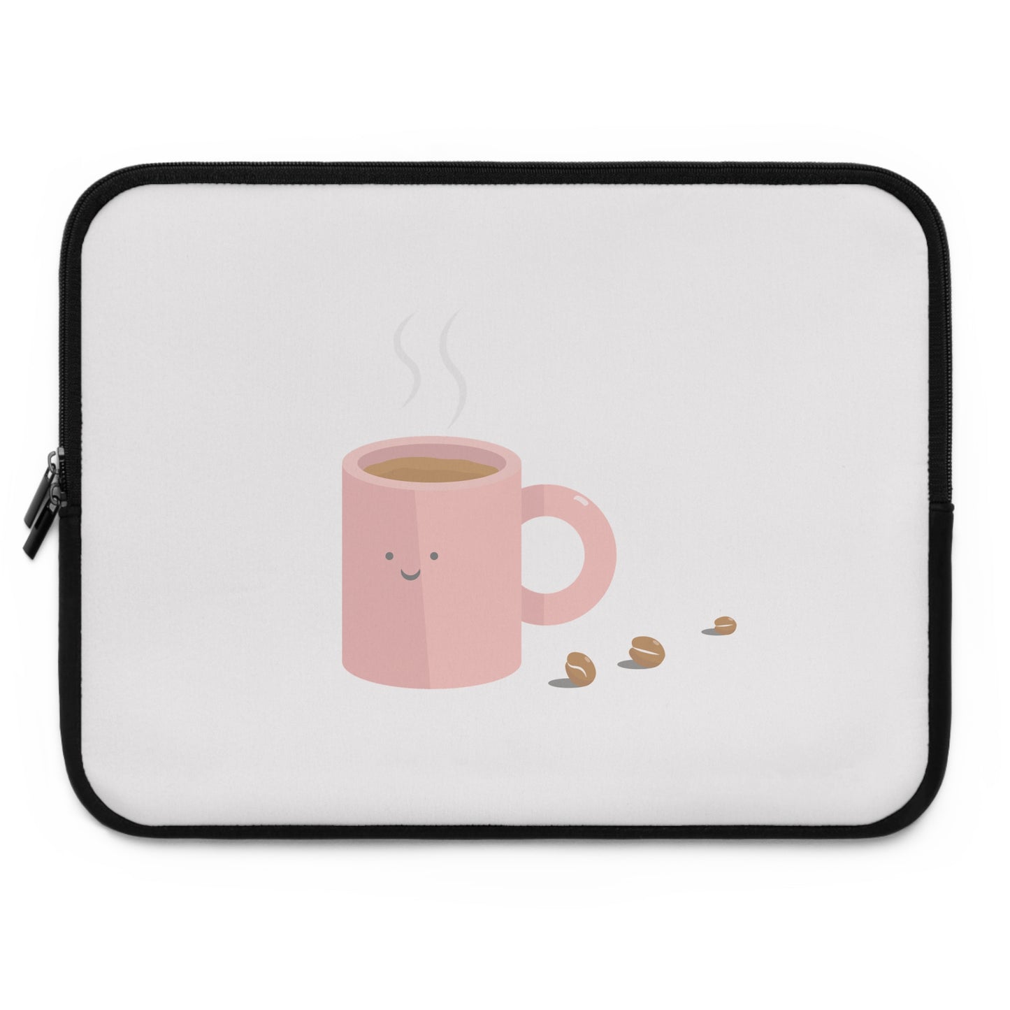 Coffee Break Mood | Artistic Coffee Cup Laptop Sleeve