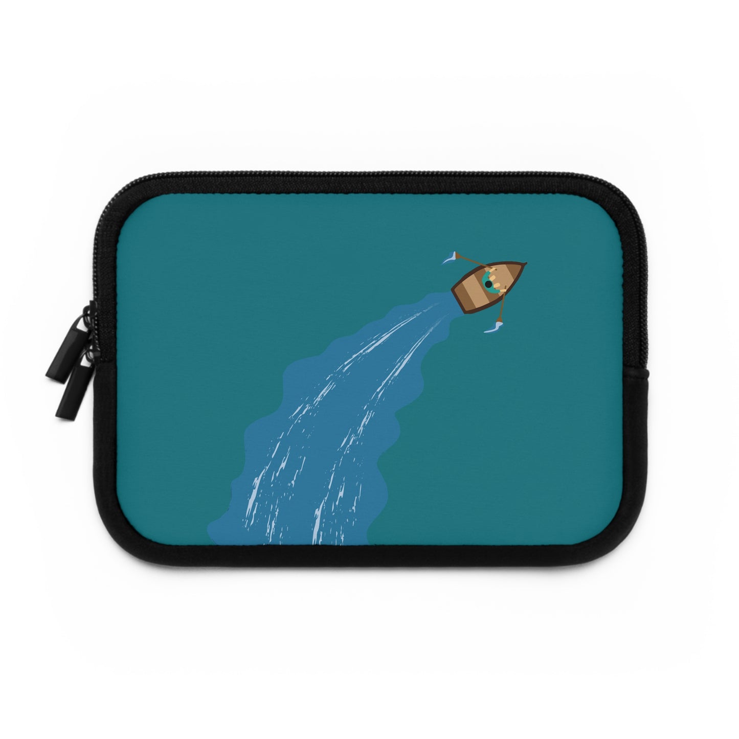 Lake Paddle Escape | Travel-Inspired Kayaking Laptop Sleeve