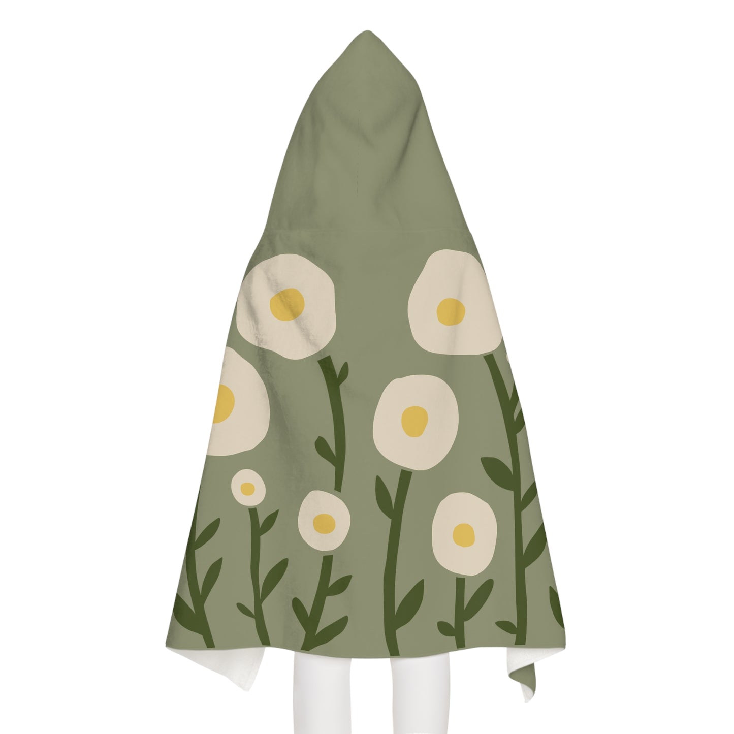 Sunny Egg Bloom Hooded Towel | Fun & Minimalist for Kids