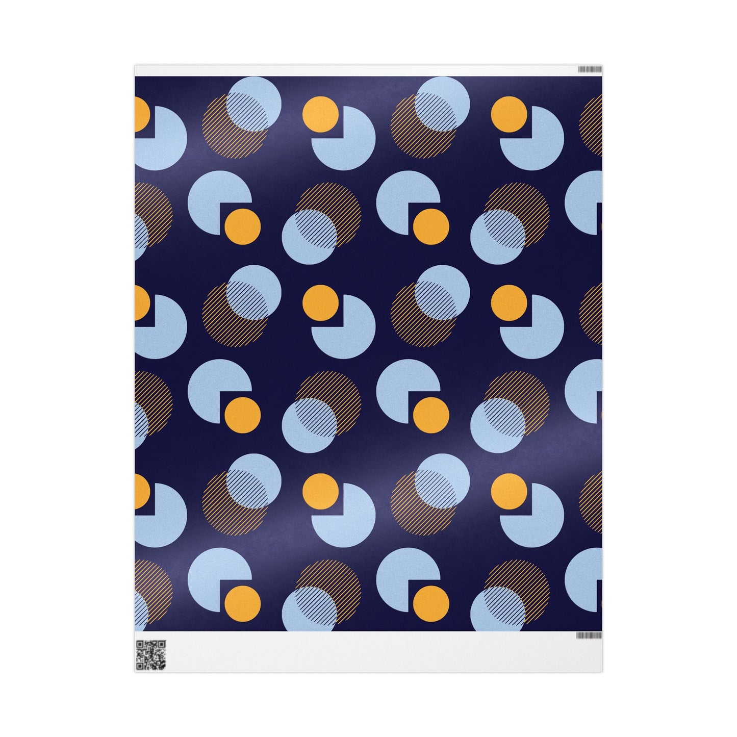 Minimalist Circle Wrapping Paper | Modern Elegance Unwrapped