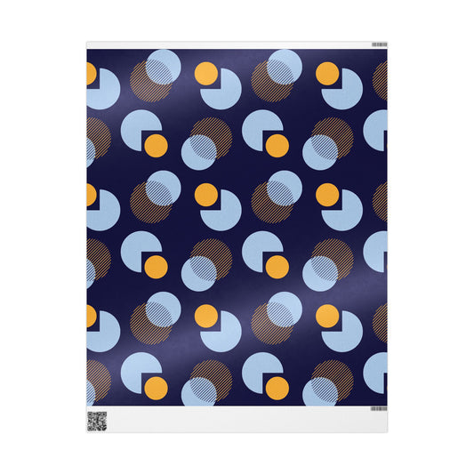Minimalist Circle Wrapping Paper | Modern Elegance Unwrapped