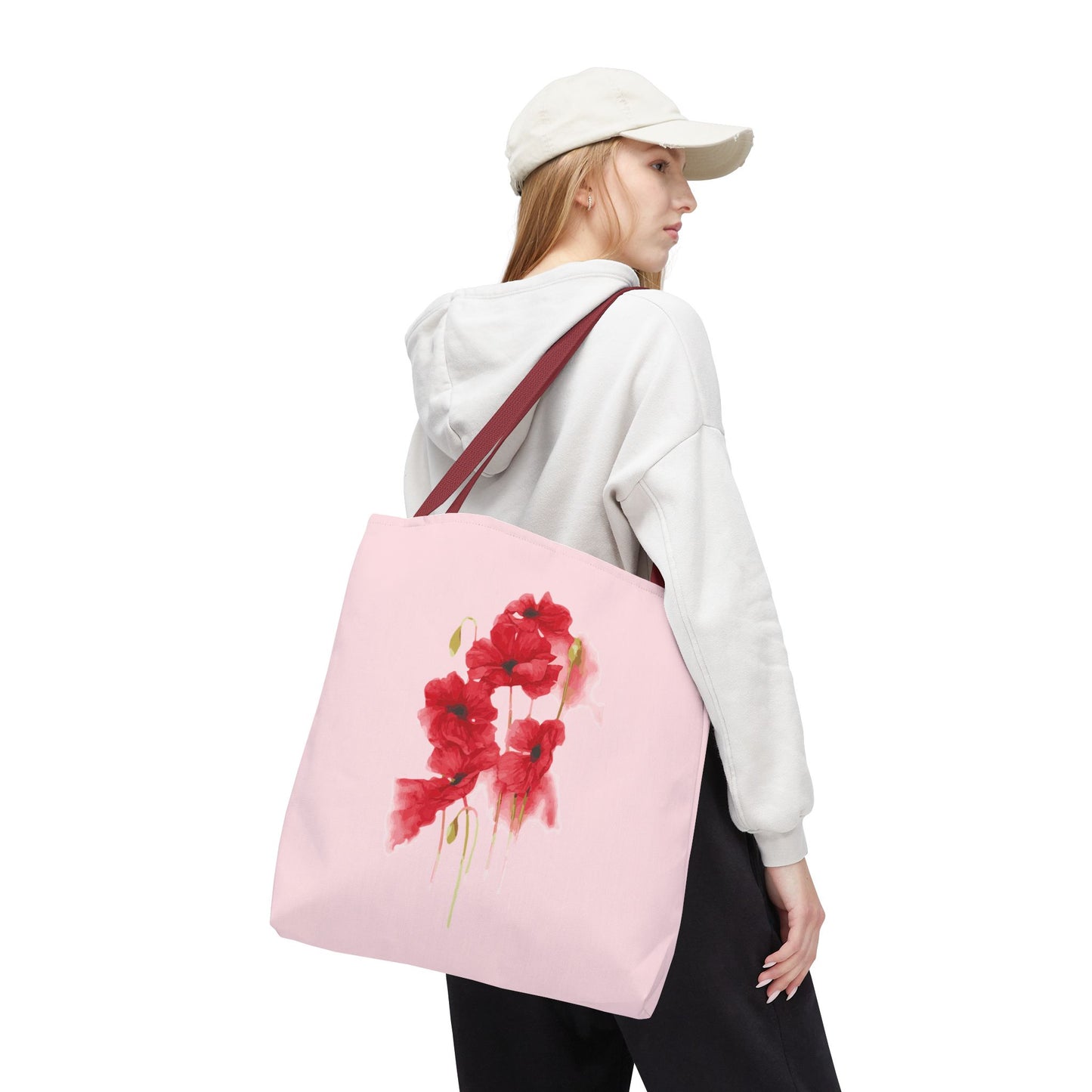 Soft Watercolor Garden | Artistic Floral Watercolor Tote Bag
