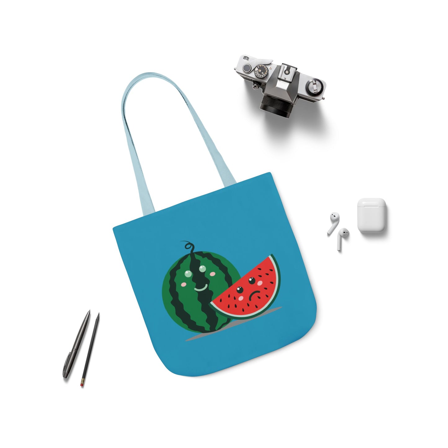 Canvas Tote Bag | Watermelon Mood Edition