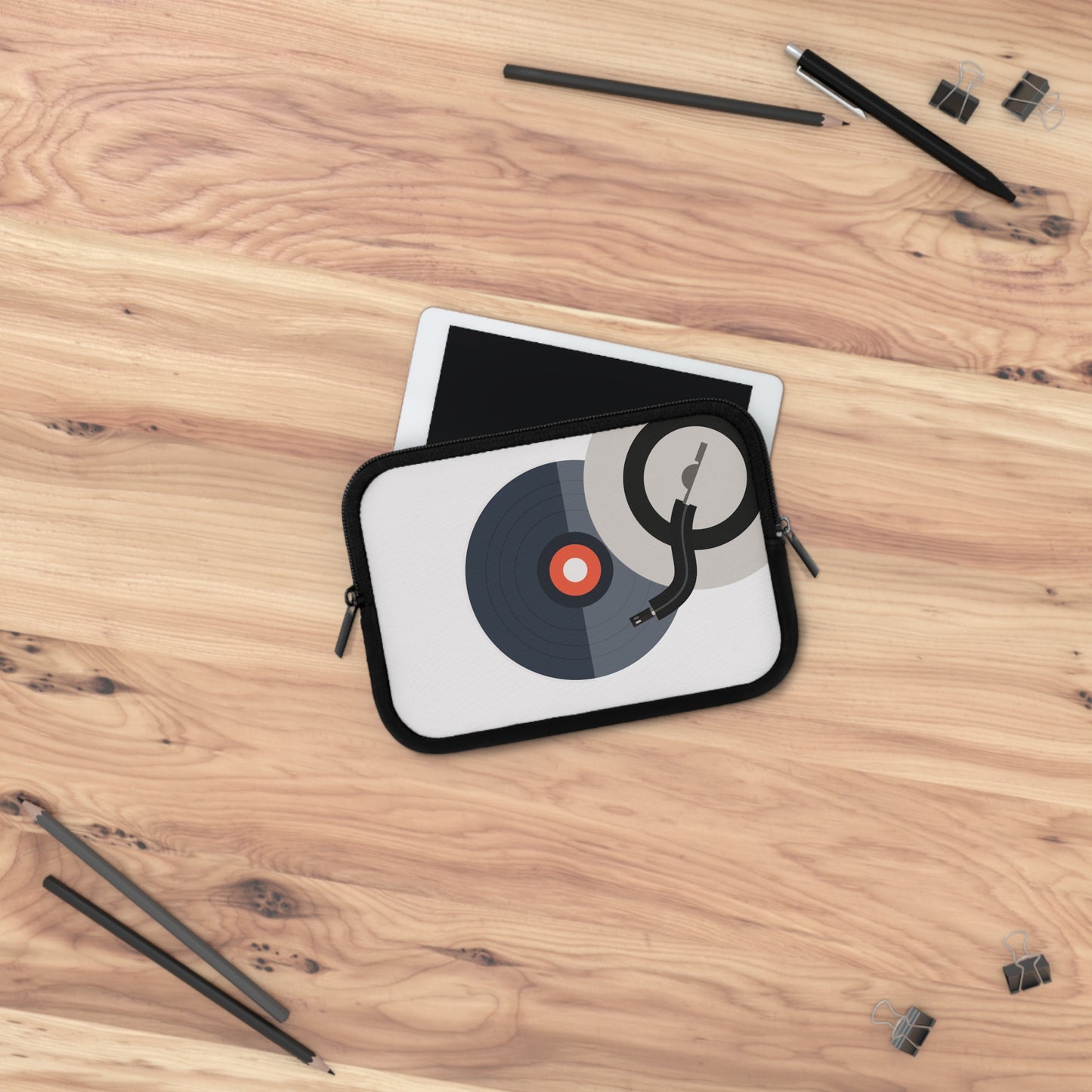 Platinum Disc Vibes | Fun & Stylish Laptop Sleeve for Music Lovers and Creatives