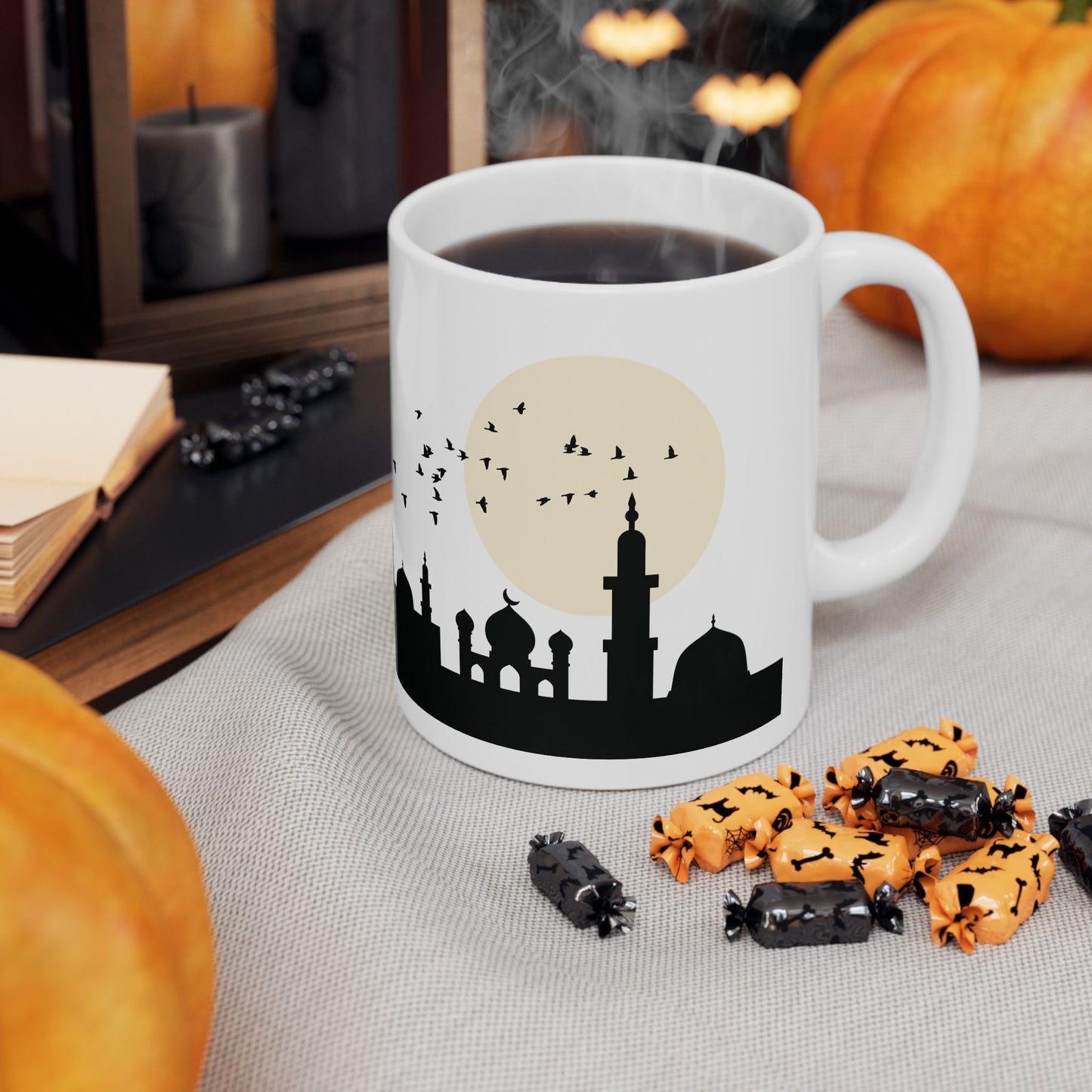 Sunset Mosque Mug | Elegant Serenity