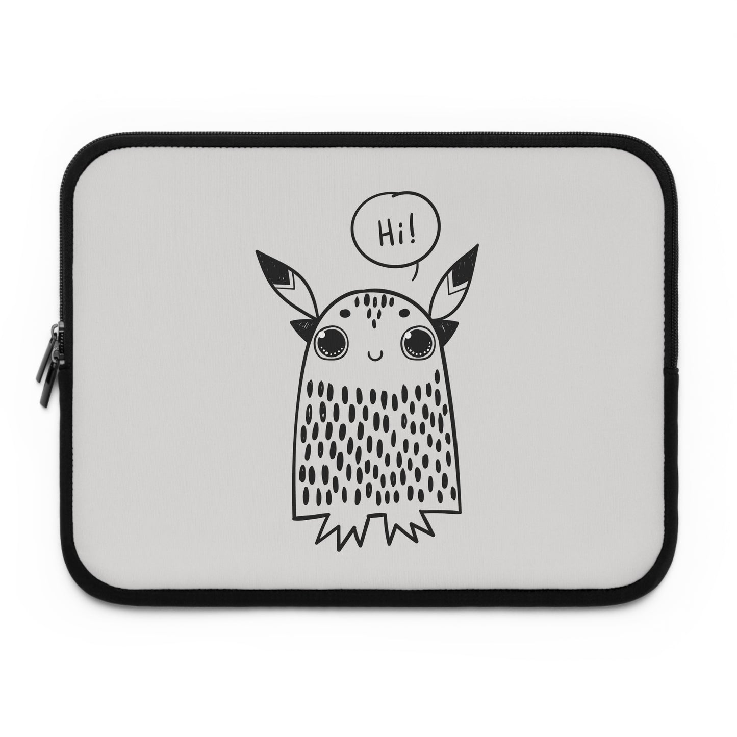Little Monster Vibes | Cute Monster Laptop Sleeve Full of Fun