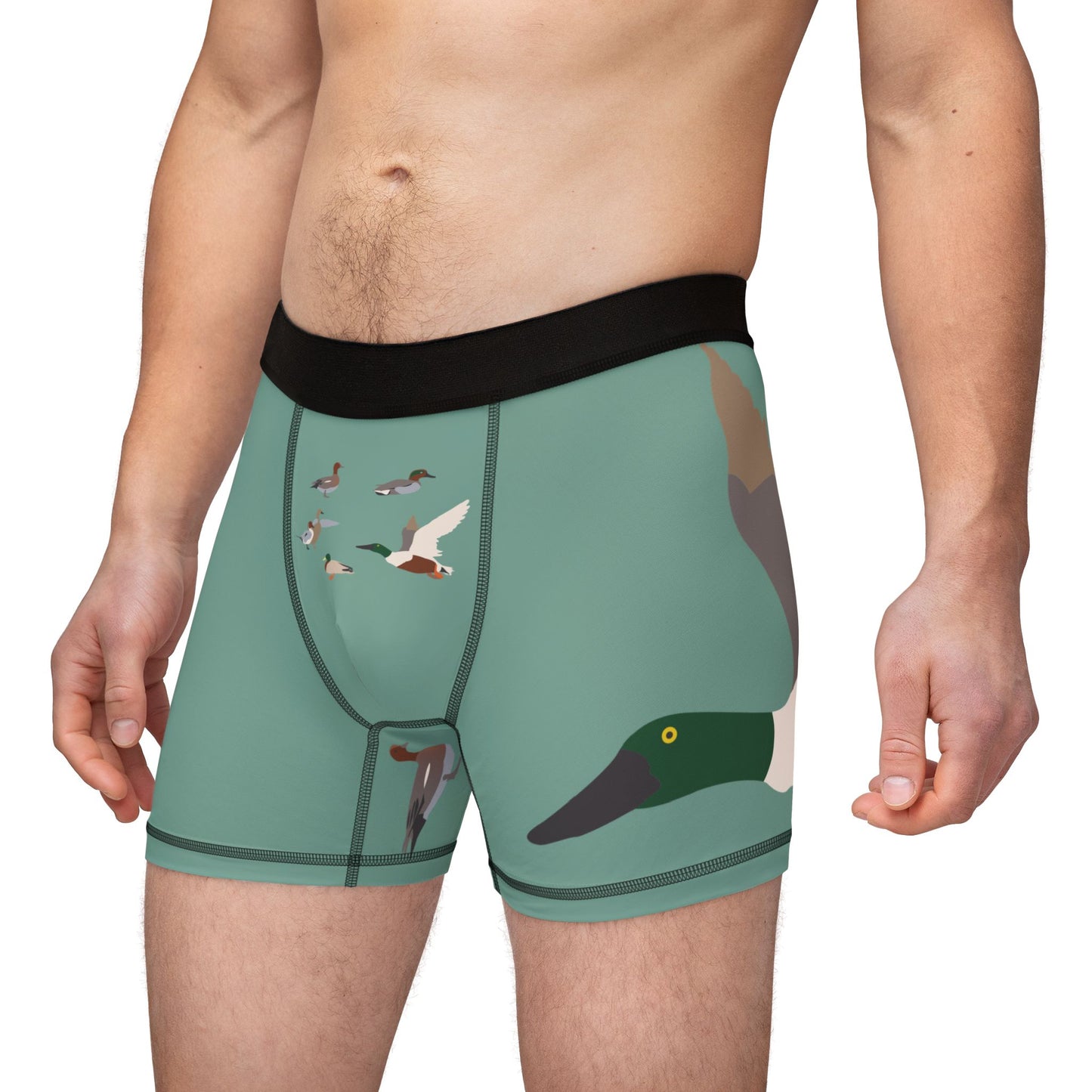 Men’s Boxers AOP | Wild Ducks Freedom | Fun & Comfy Underwear