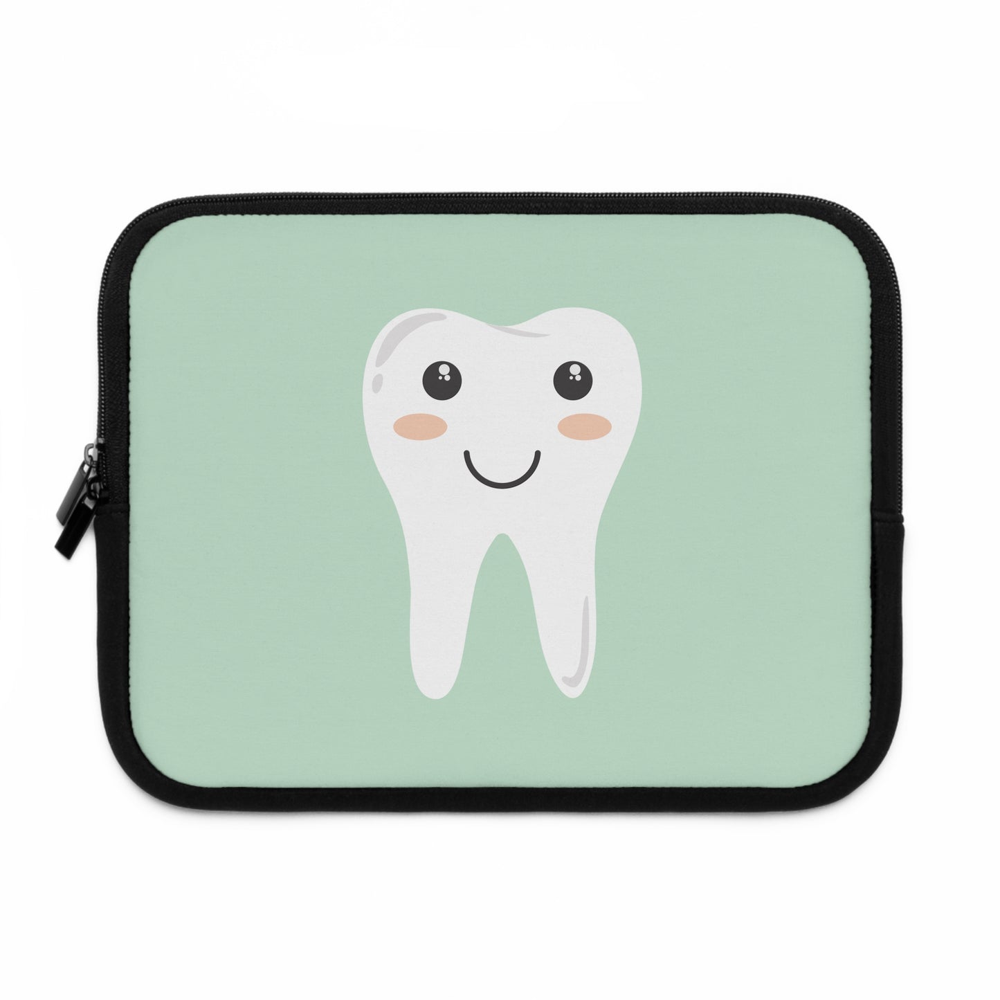 Cute Cartoon Tooth | Fun Laptop Sleeve for Creative Minds & Positive Smiles
