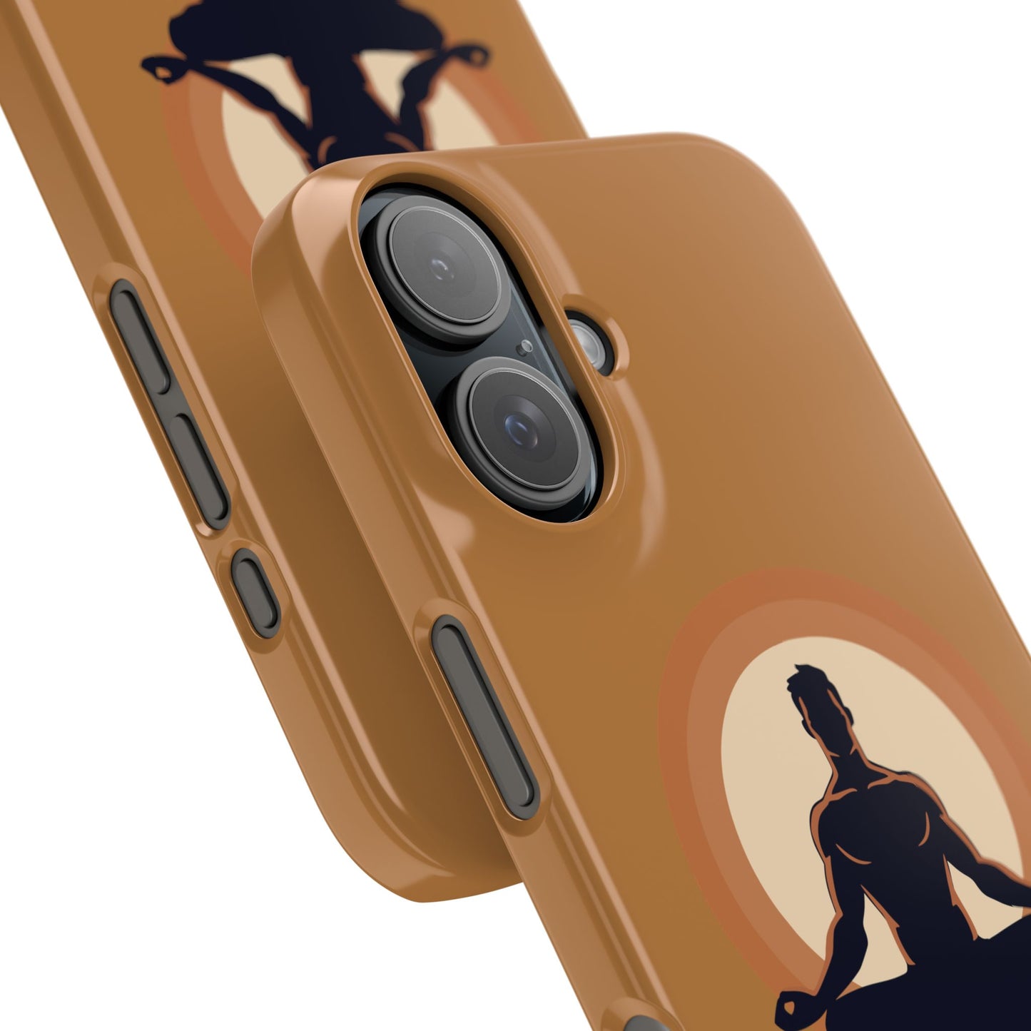“Stillness” Phone Case | Meditative Lotus Pose Design