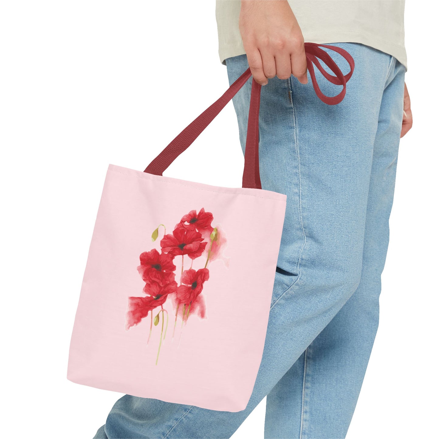 Soft Watercolor Garden | Artistic Floral Watercolor Tote Bag