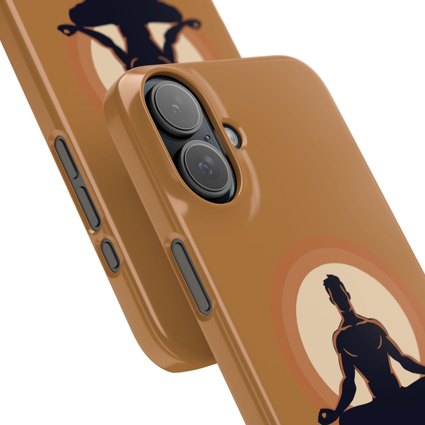 “Stillness” Phone Case | Meditative Lotus Pose Design