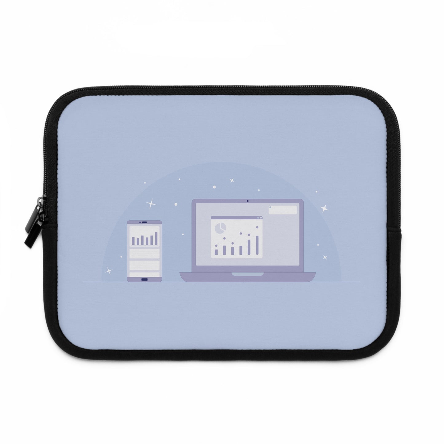 Digital Interface Mood | Modern Internet Interface Laptop Sleeve