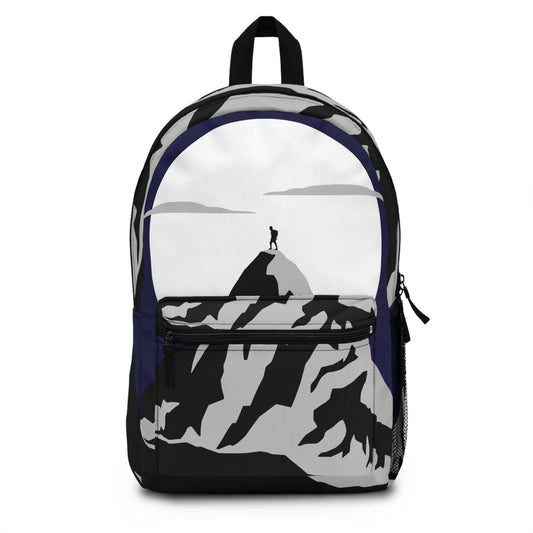 Conquer the Climb | Mountain Silhouette Backpack | Bold – Purposeful – Everyday Hero