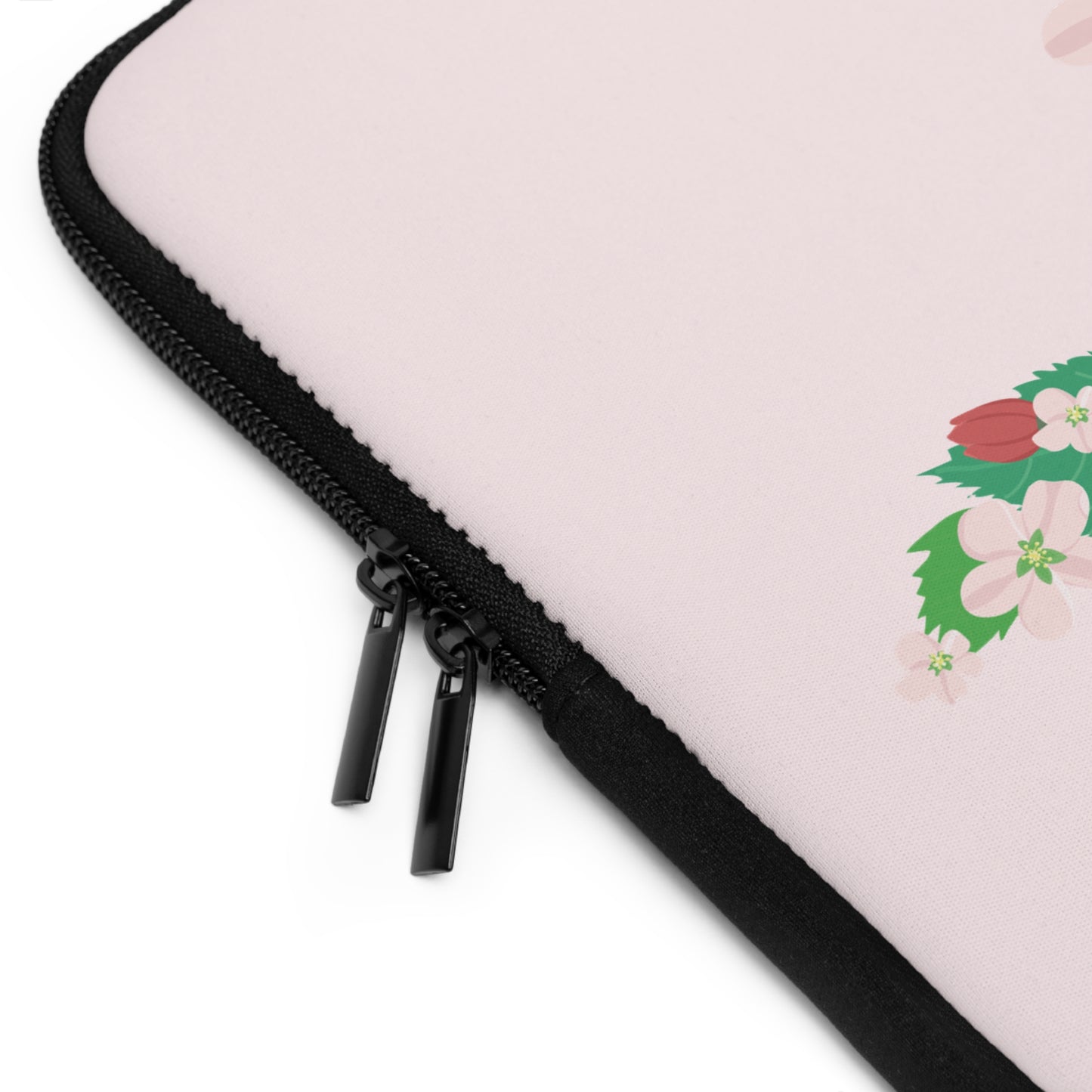 Blooming Peach Blossoms | Fun & Fresh Laptop Sleeve Full of Spring Vibes